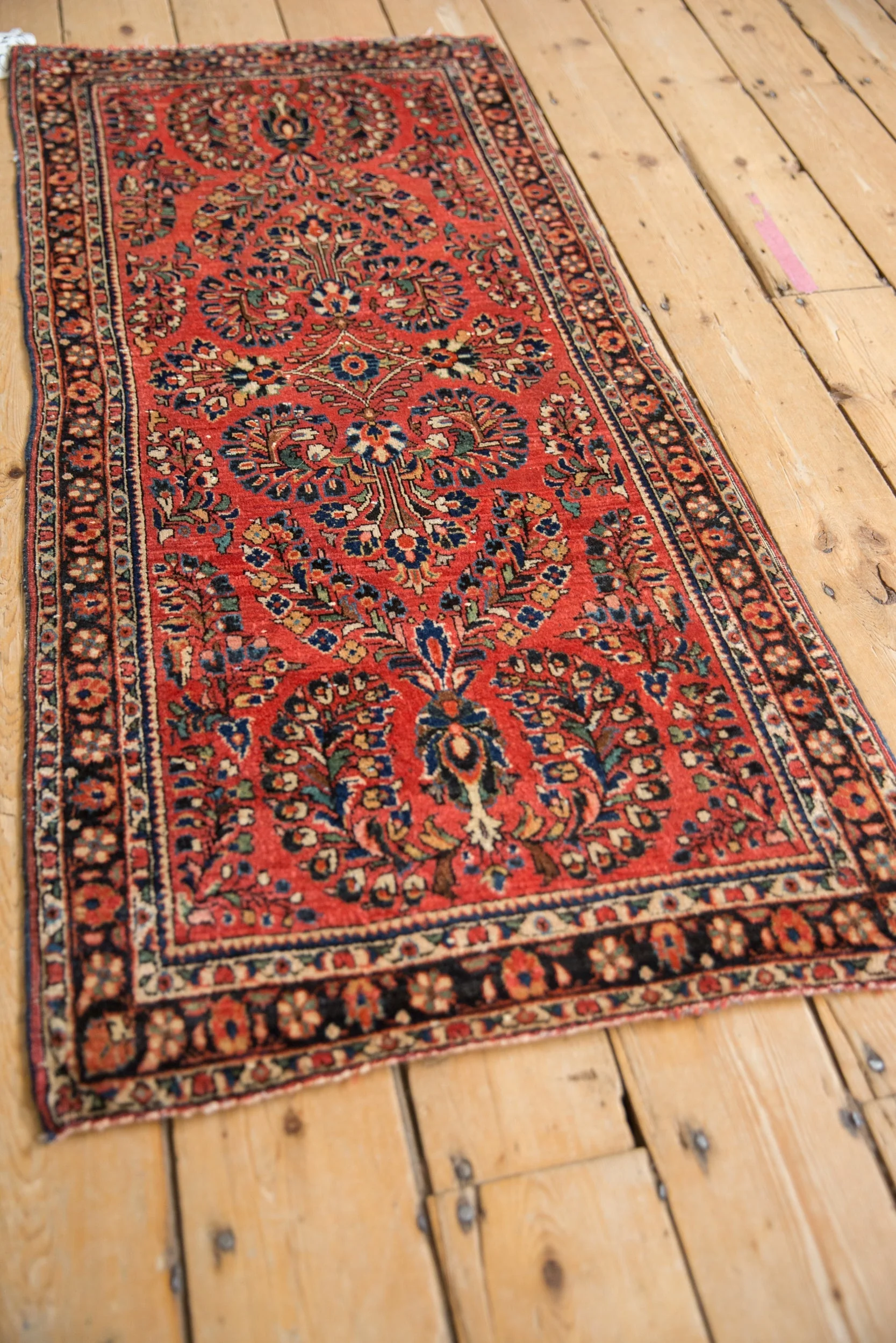 2x4.5 Vintage German Sarouk Rug Runner - Image 3