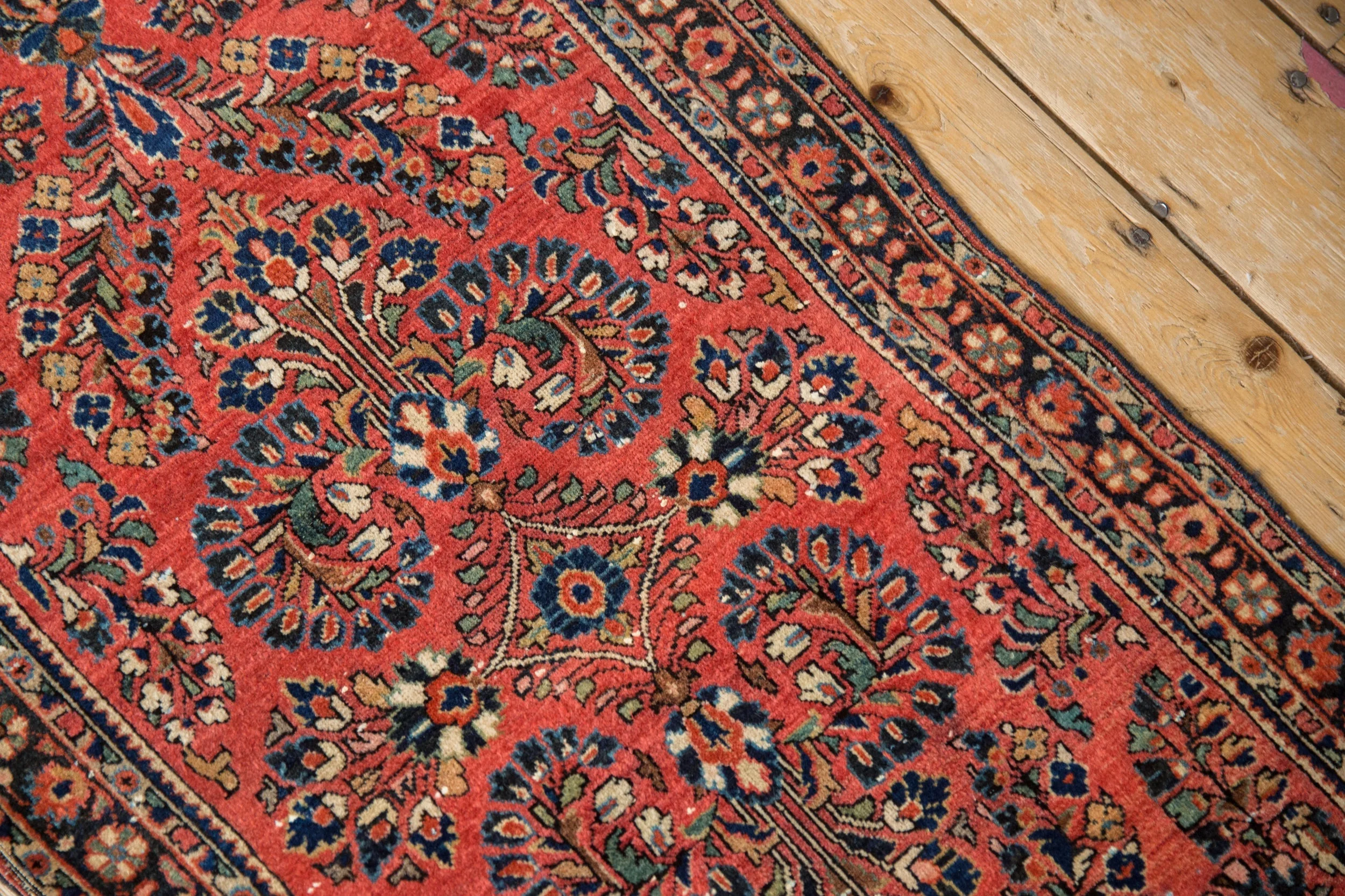2x4.5 Vintage German Sarouk Rug Runner - Image 6