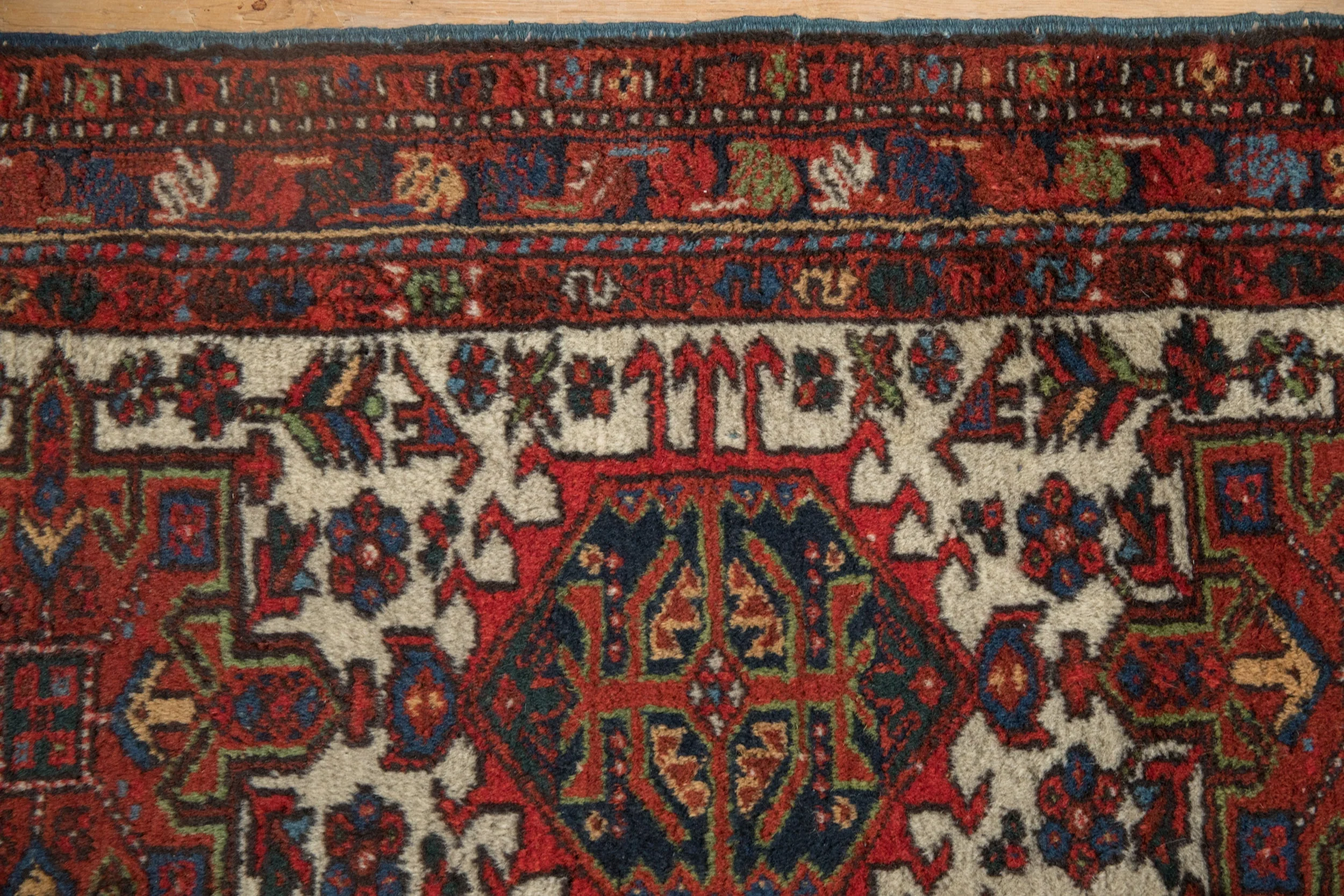 2x4.5 Vintage Karaja Rug Runner - Image 3