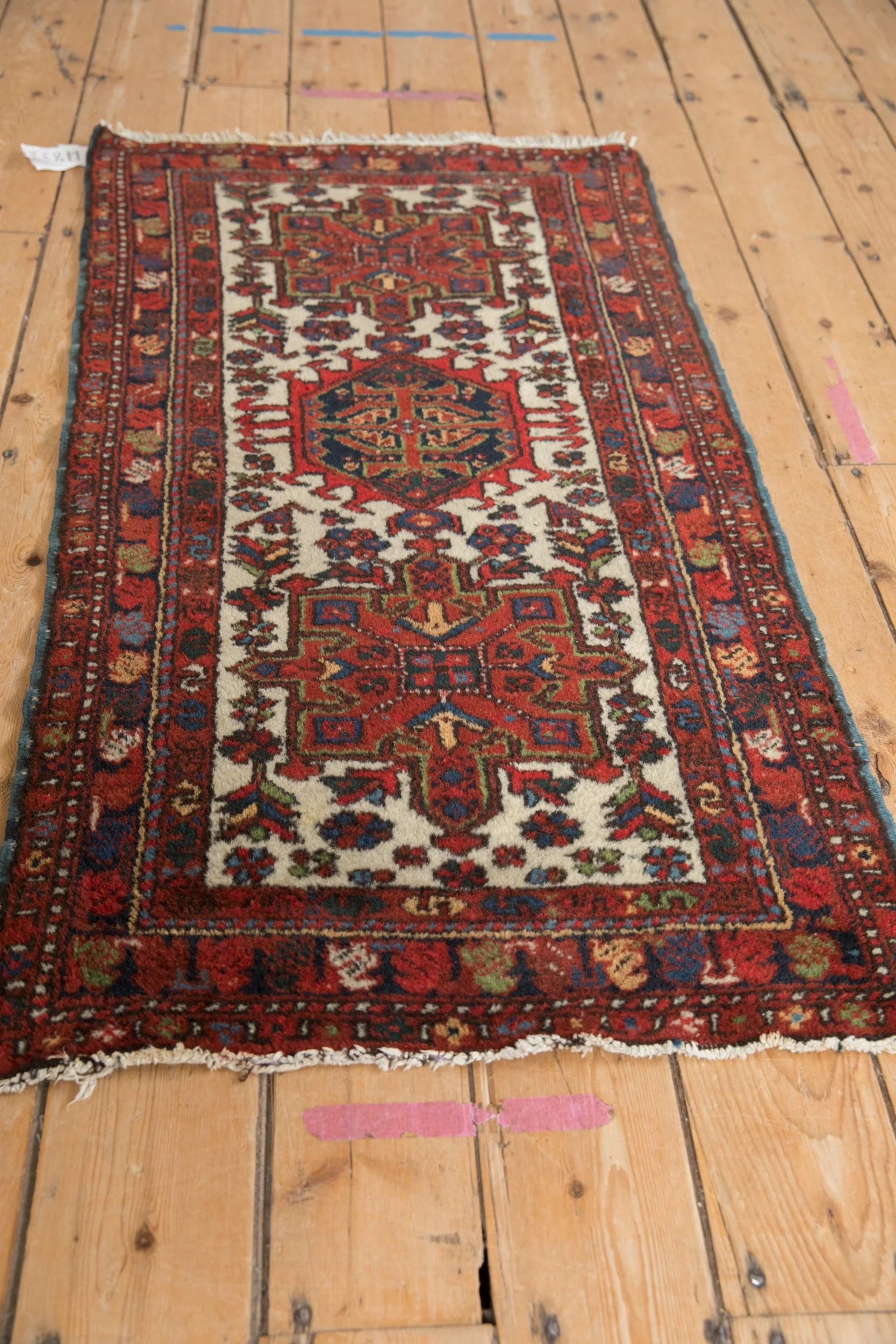 2x4.5 Vintage Karaja Rug Runner - Image 4