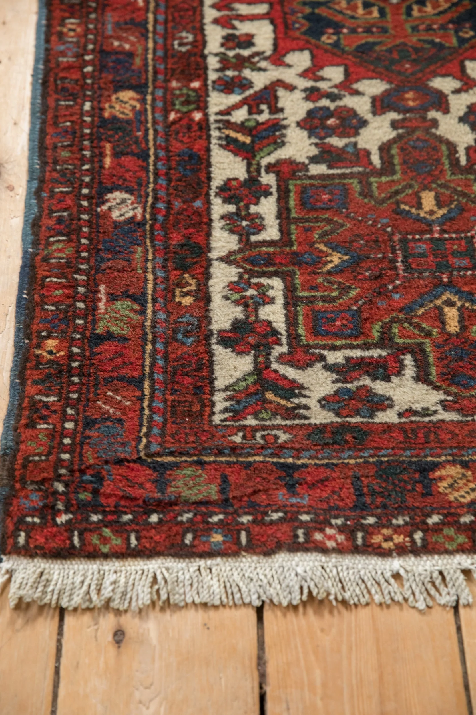 2x4.5 Vintage Karaja Rug Runner - Image 6