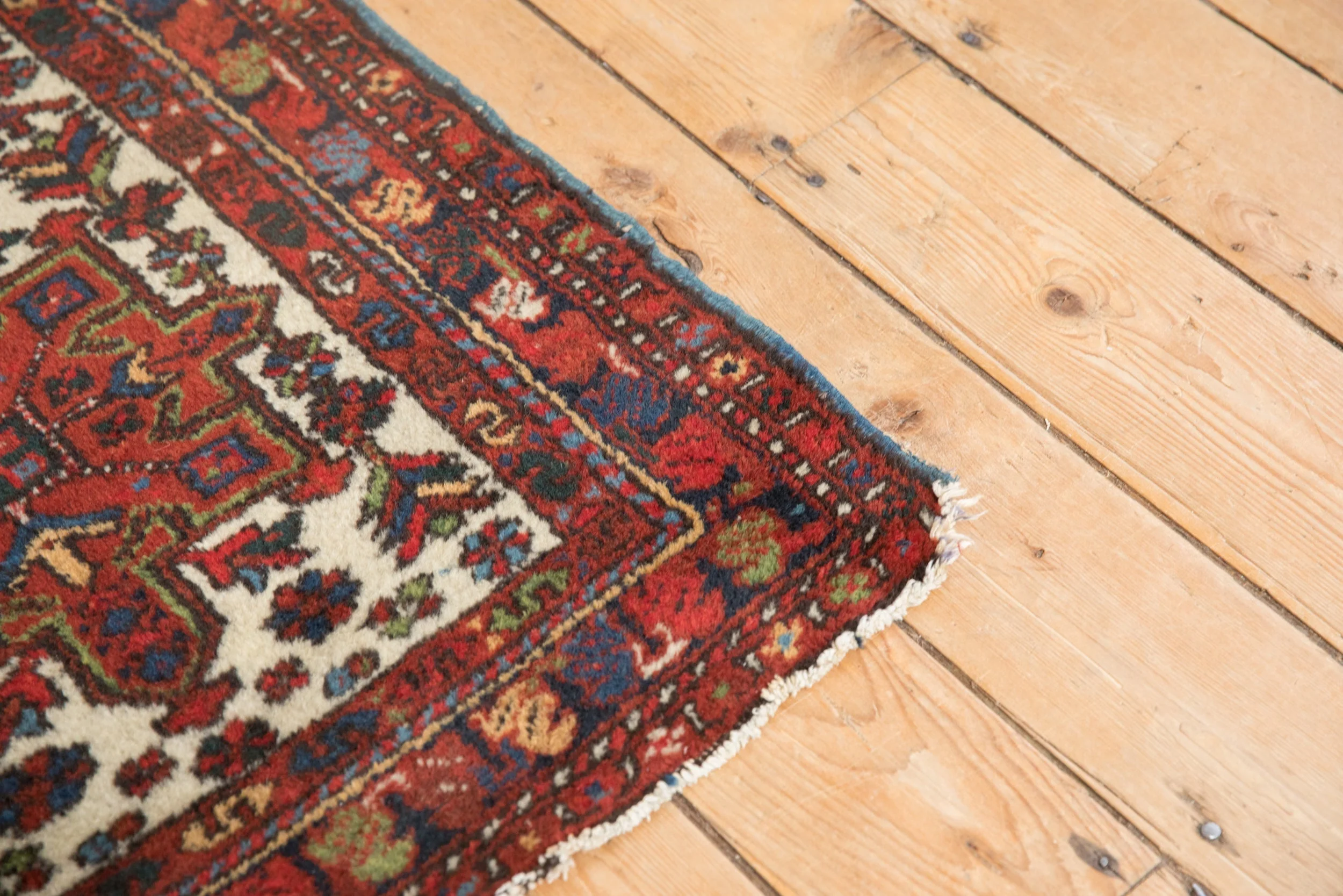 2x4.5 Vintage Karaja Rug Runner - Image 8
