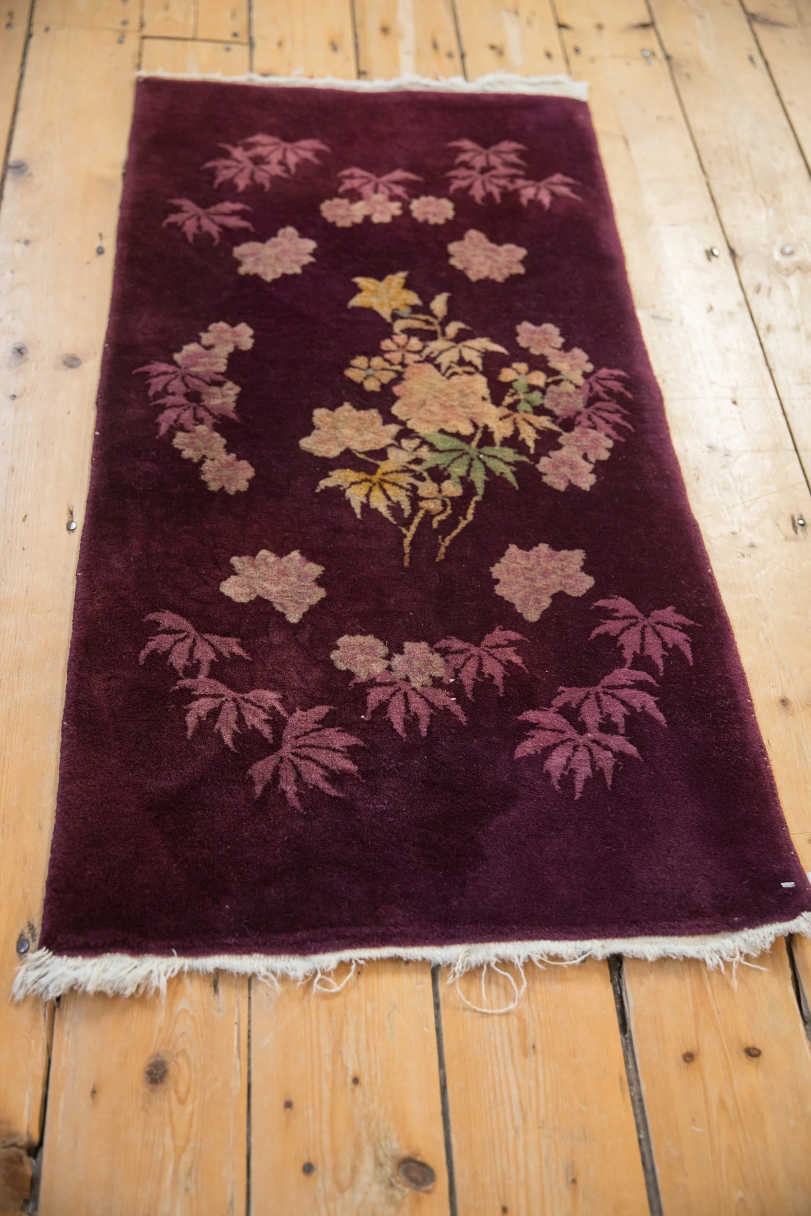 2x4 Antique Art Deco Rug Runner - Image 3