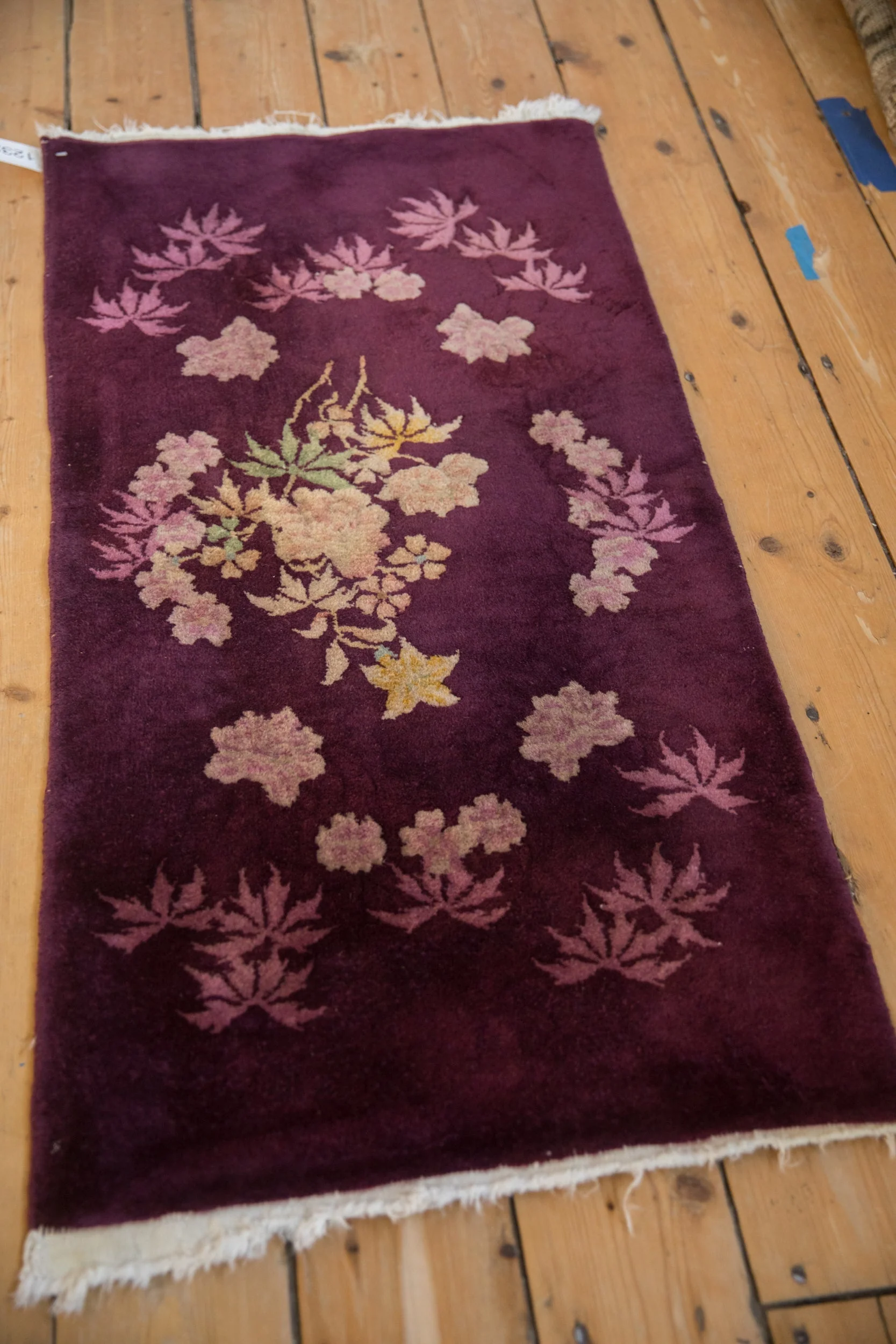 2x4 Antique Art Deco Rug Runner - Image 4