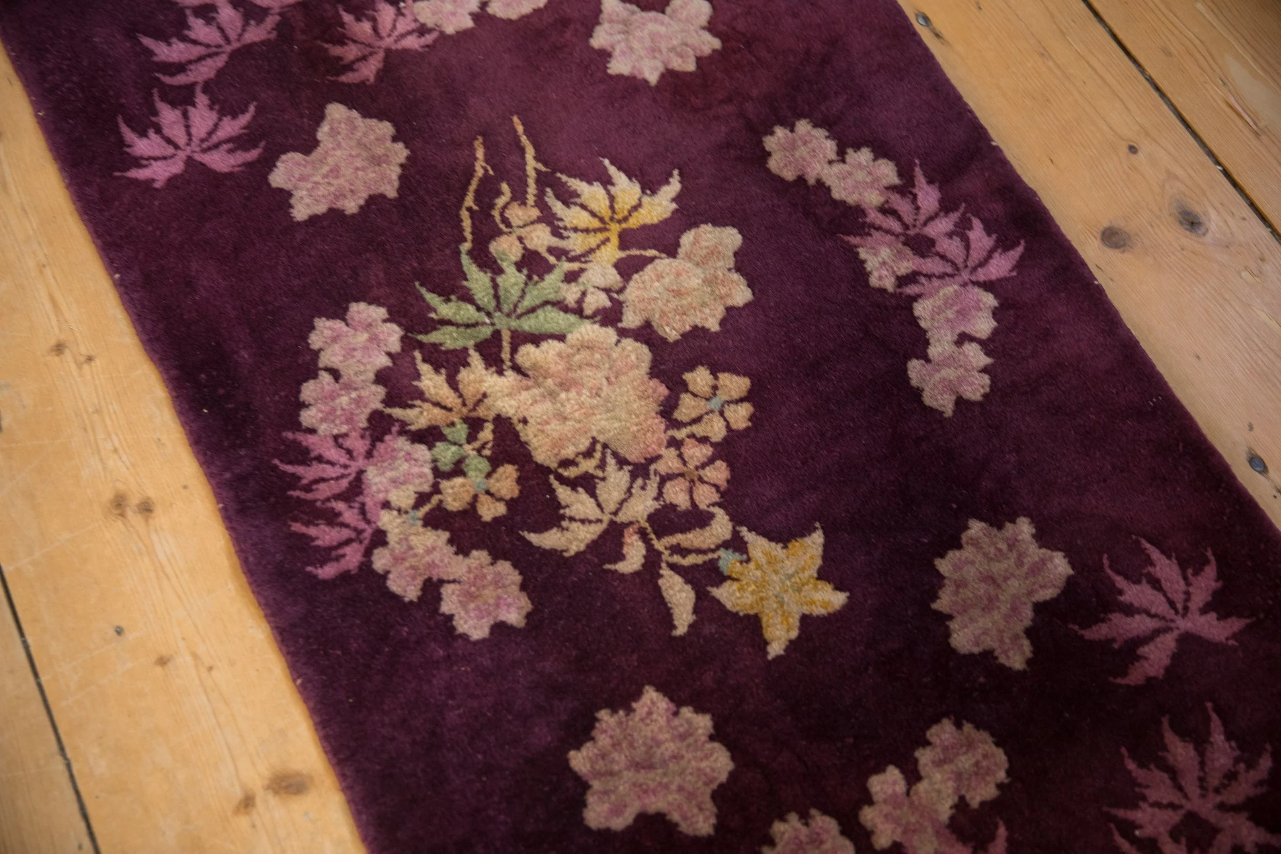 2x4 Antique Art Deco Rug Runner - Image 5
