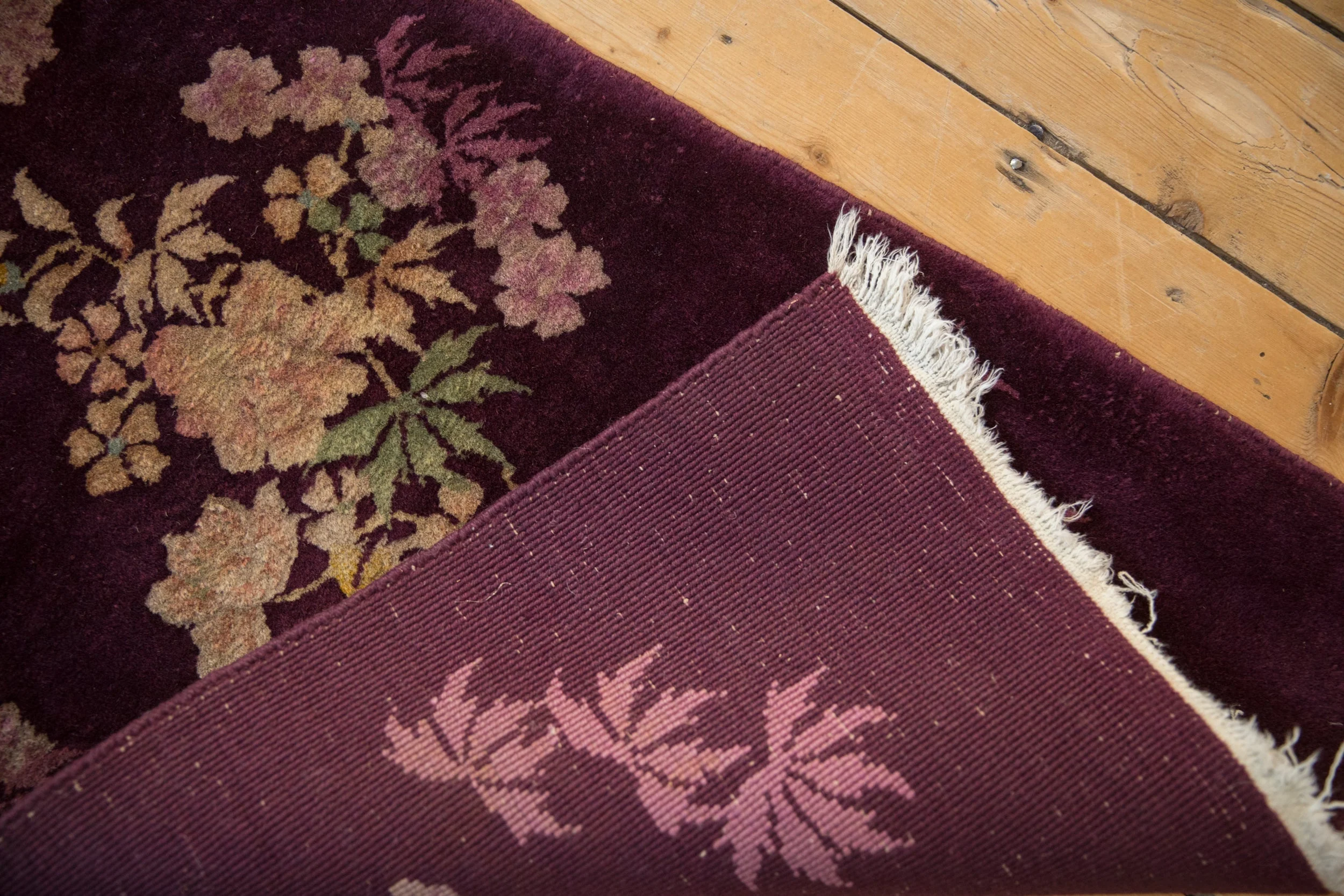 2x4 Antique Art Deco Rug Runner - Image 9