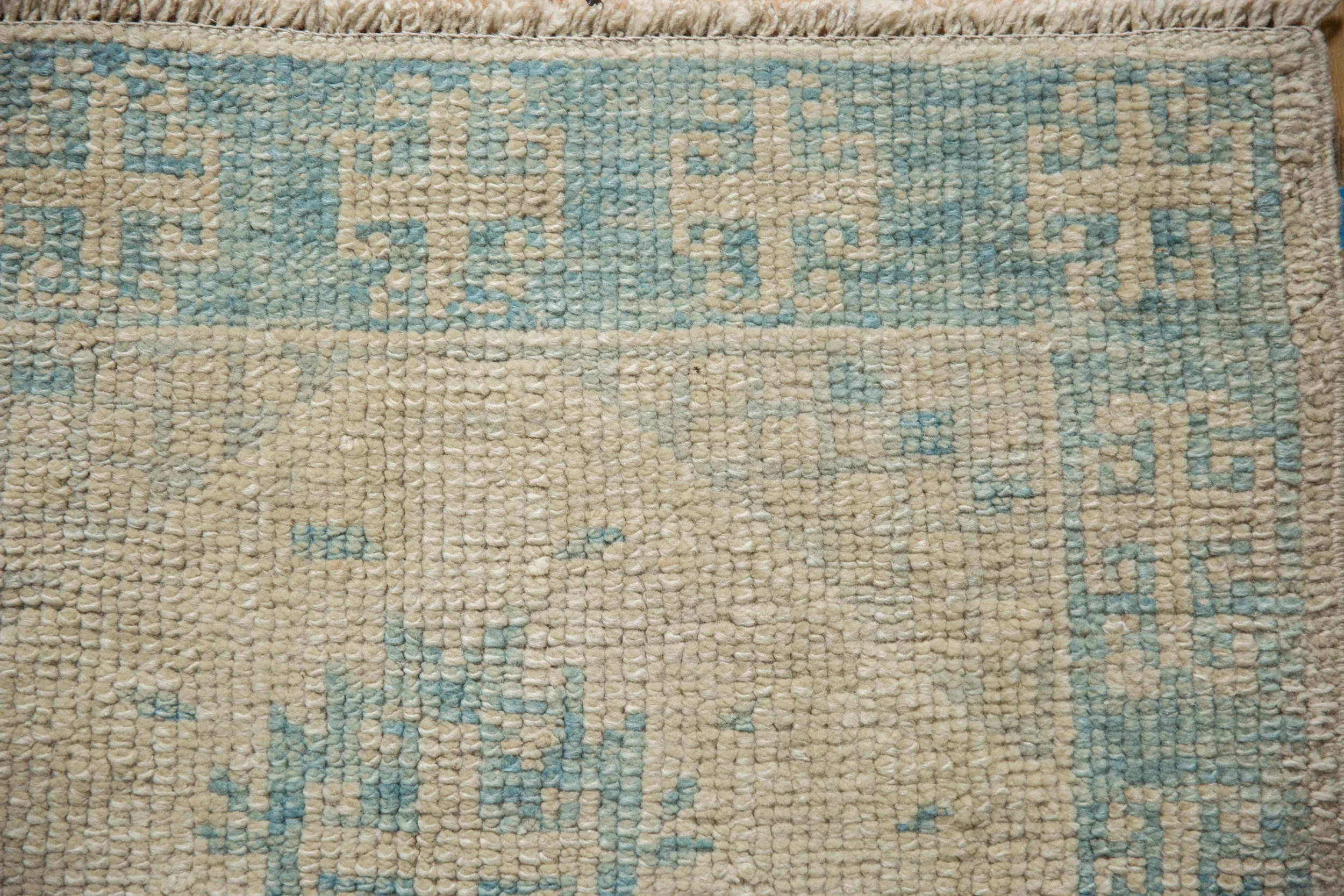 2x4 Distressed Oushak Rug Runner - Image 3