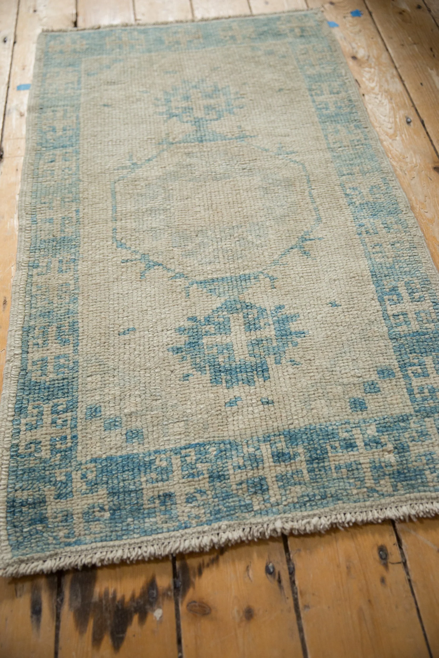 2x4 Distressed Oushak Rug Runner - Image 5