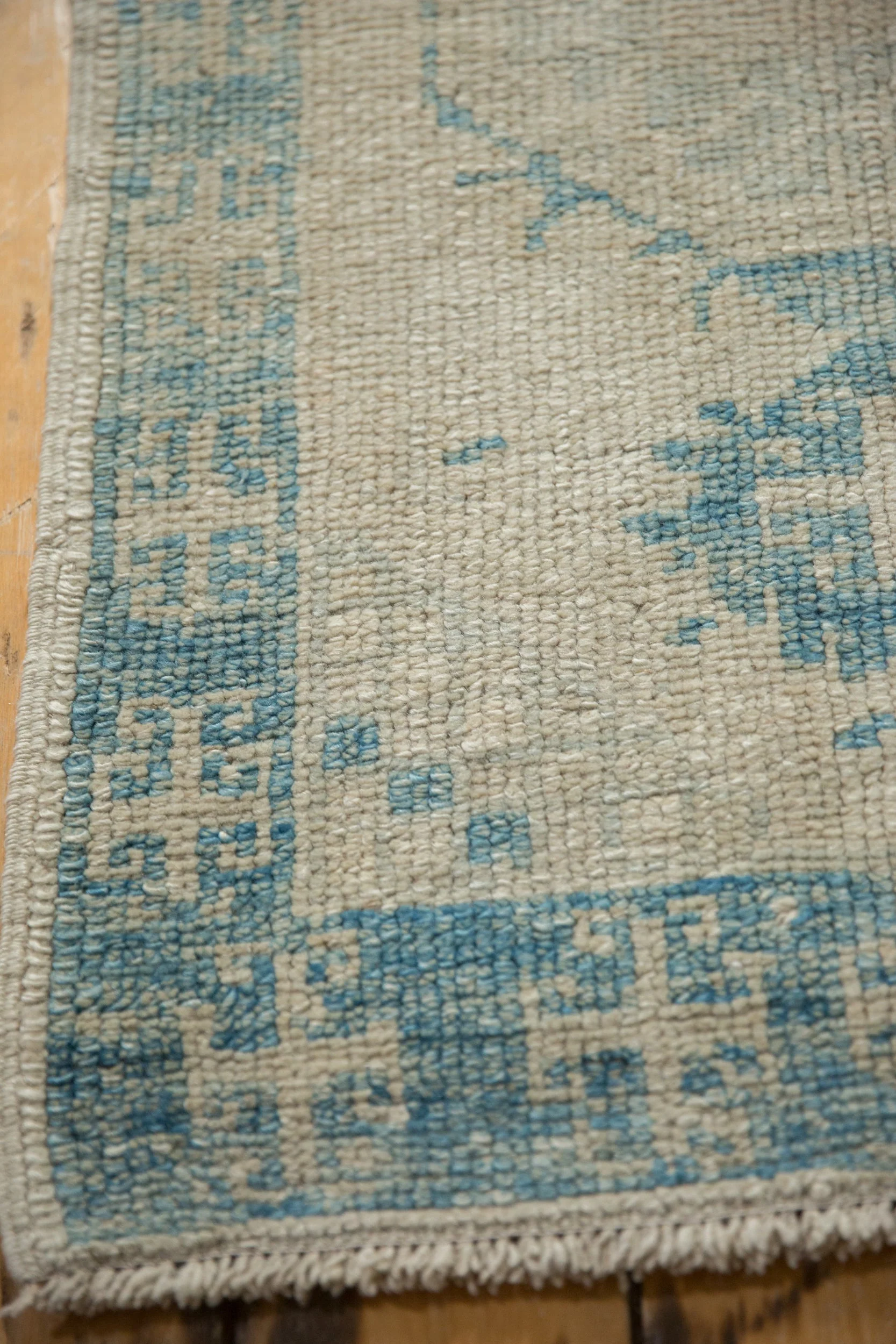 2x4 Distressed Oushak Rug Runner - Image 6