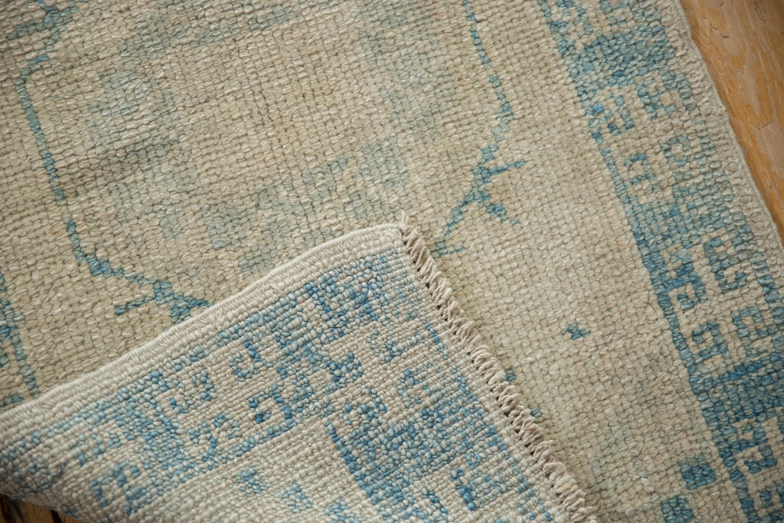 2x4 Distressed Oushak Rug Runner - Image 8