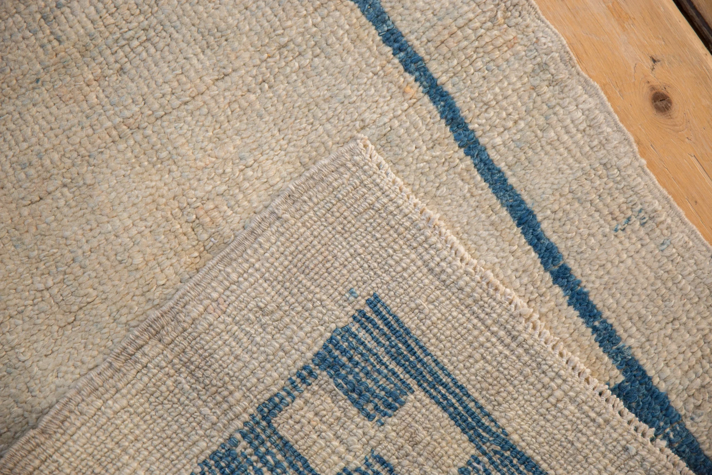 2x4 Distressed Oushak Rug Runner - Image 9