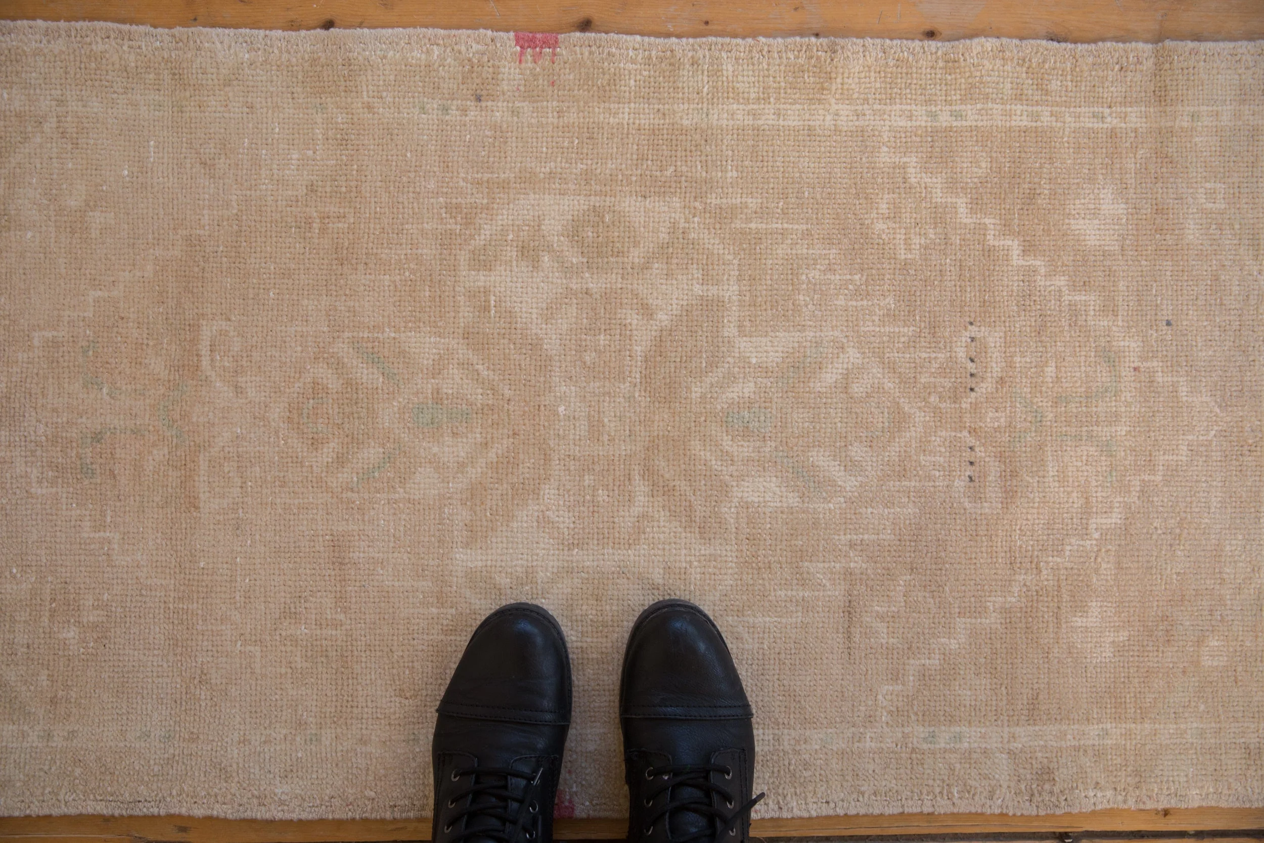 2x4 Vintage Distressed Oushak Rug Runner - Image 2
