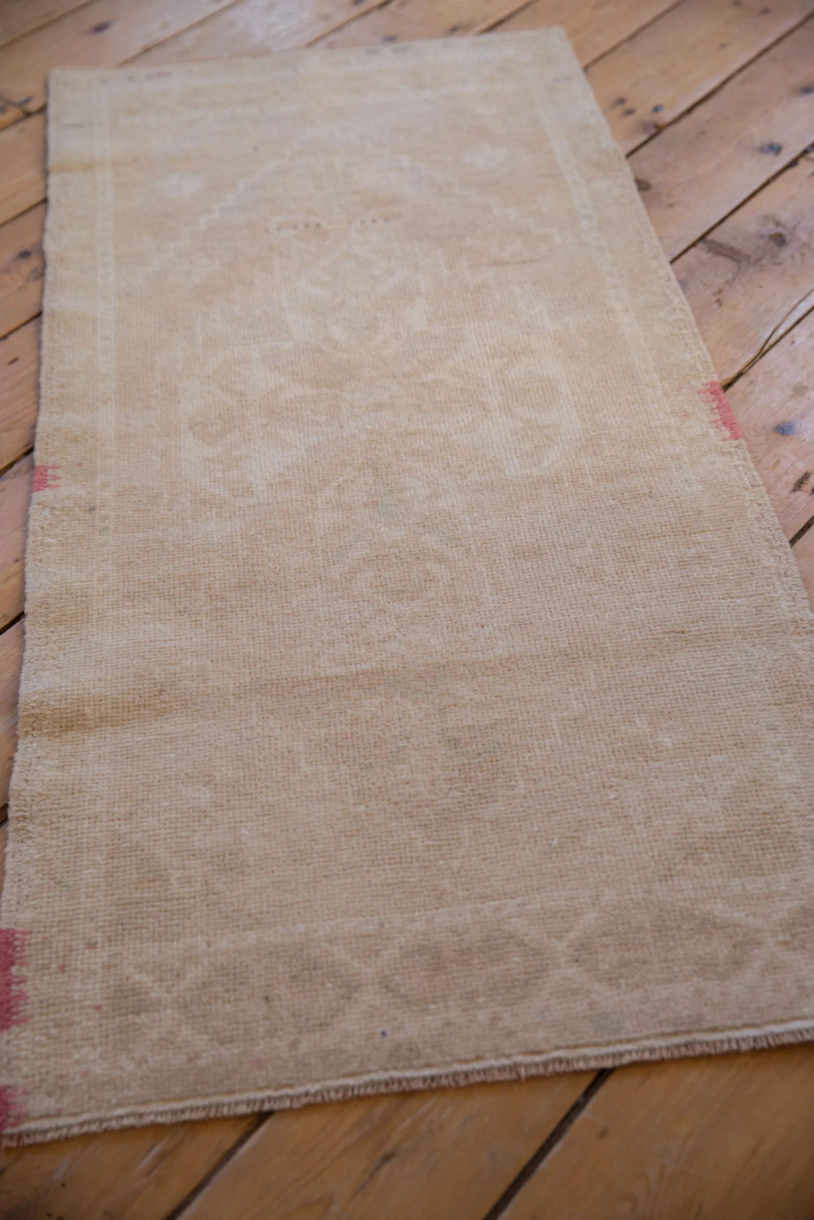 2x4 Vintage Distressed Oushak Rug Runner - Image 4