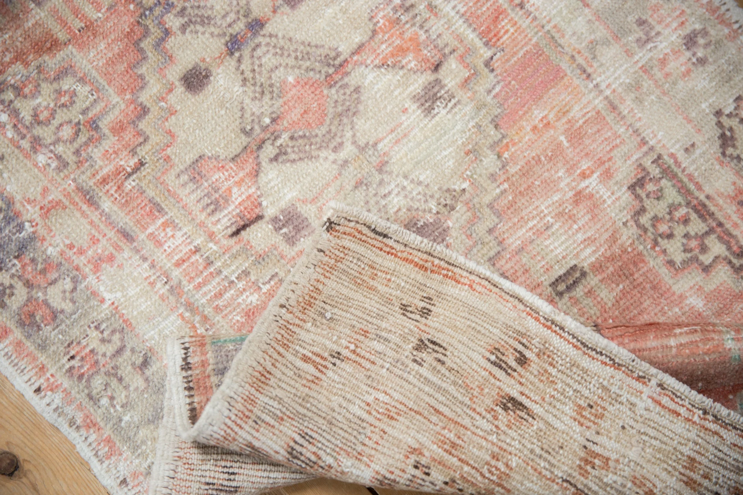 2x4 Vintage Distressed Oushak Rug Runner - Image 7
