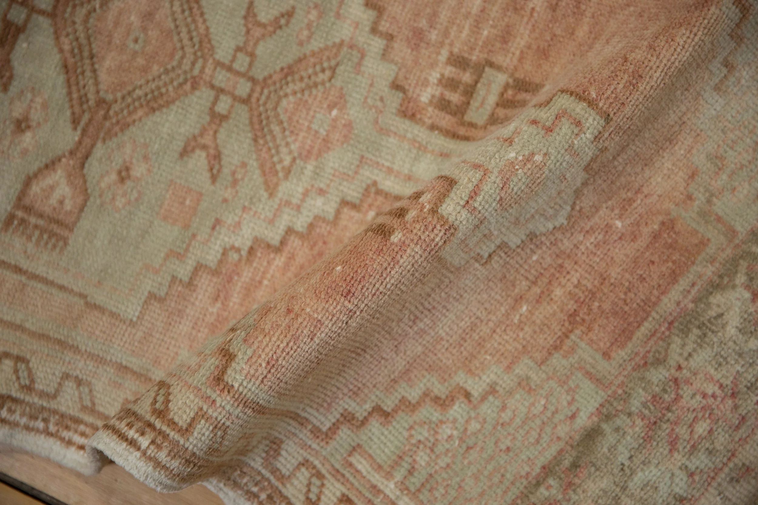 2x4 Vintage Distressed Oushak Rug Runner - Image 8