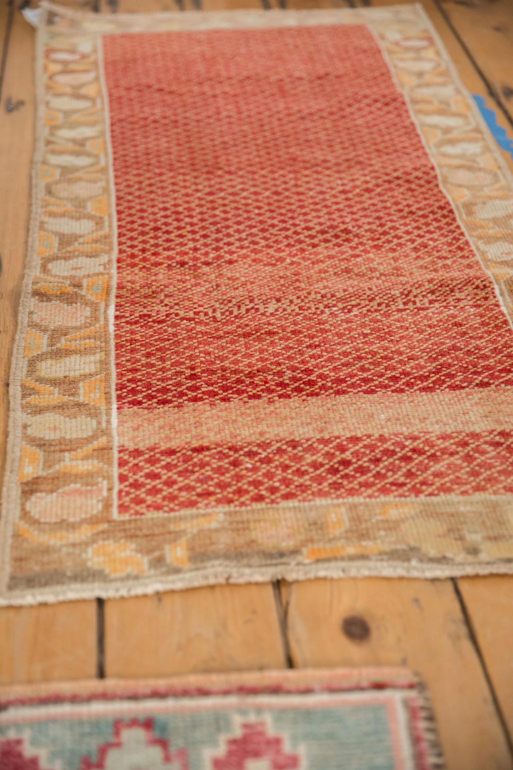 2x4 Vintage Distressed Oushak Rug Runner - Image 5