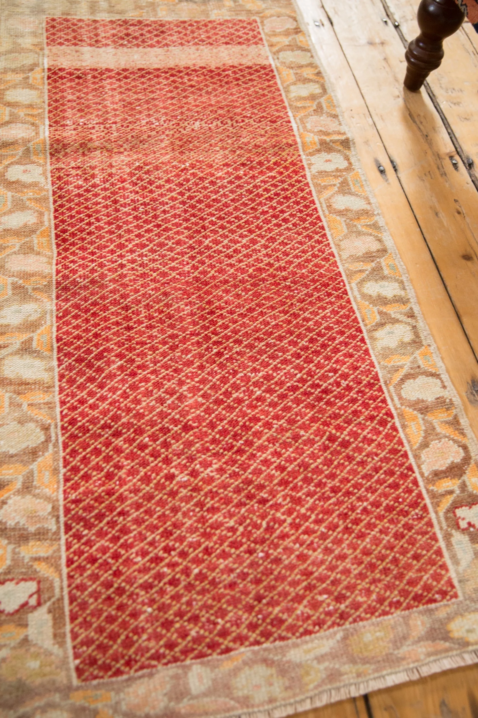 2x4 Vintage Distressed Oushak Rug Runner - Image 7