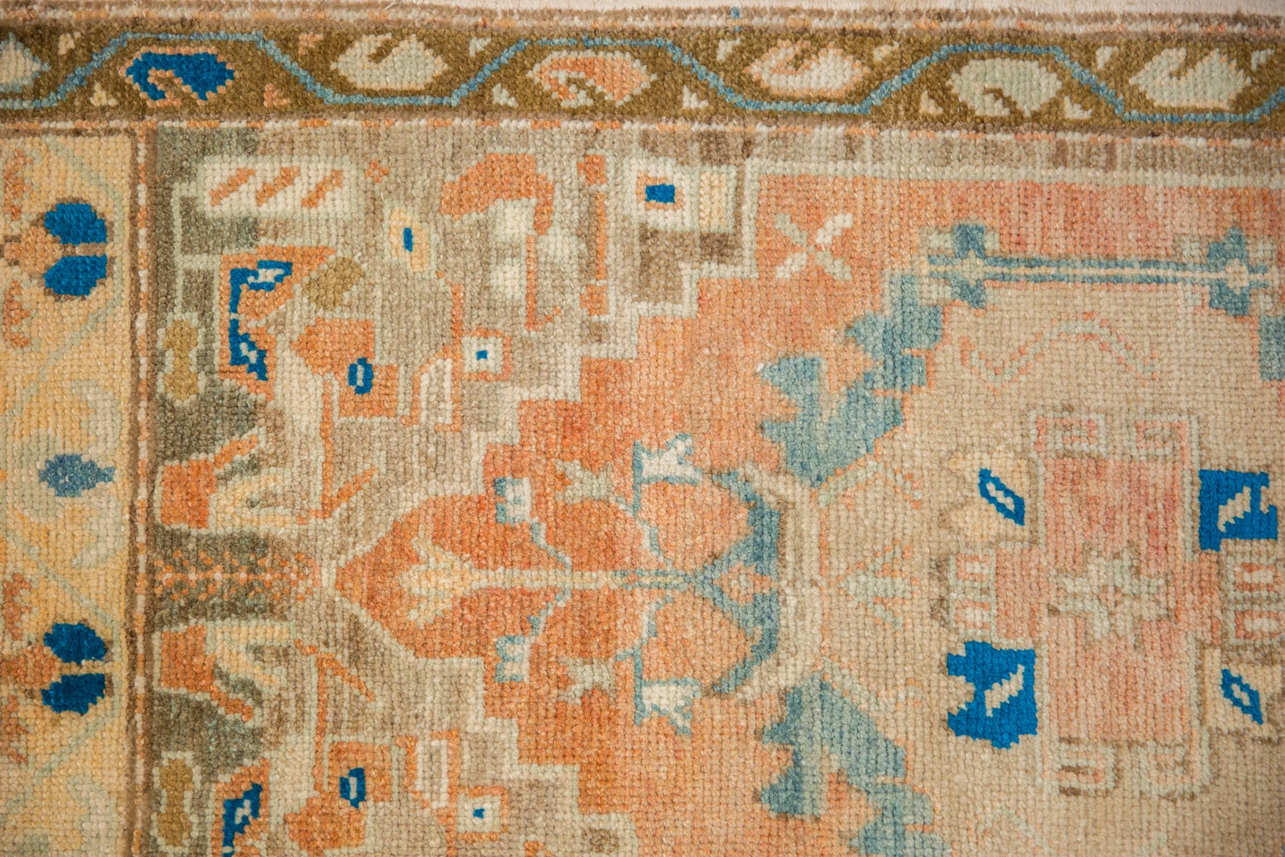 2x4 Vintage Distressed Oushak Rug Runner - Image 5