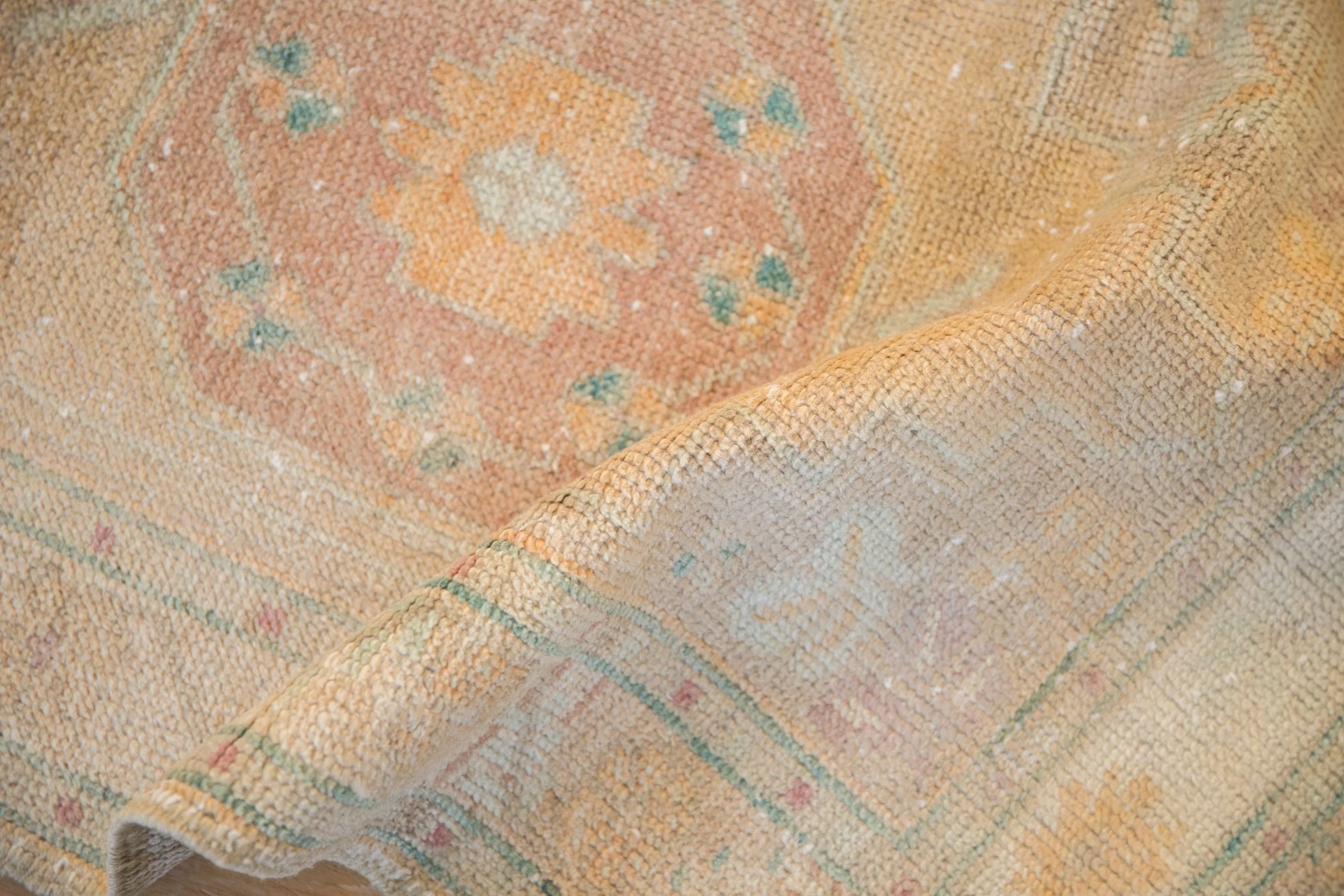 2x4 Vintage Distressed Oushak Rug Runner - Image 7