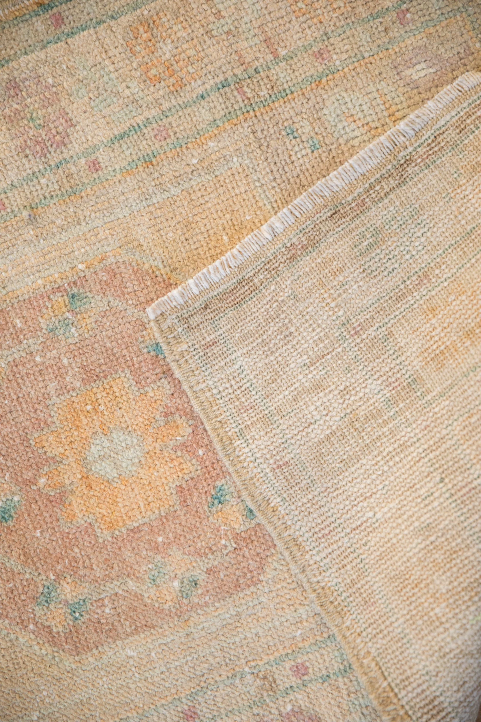 2x4 Vintage Distressed Oushak Rug Runner - Image 8