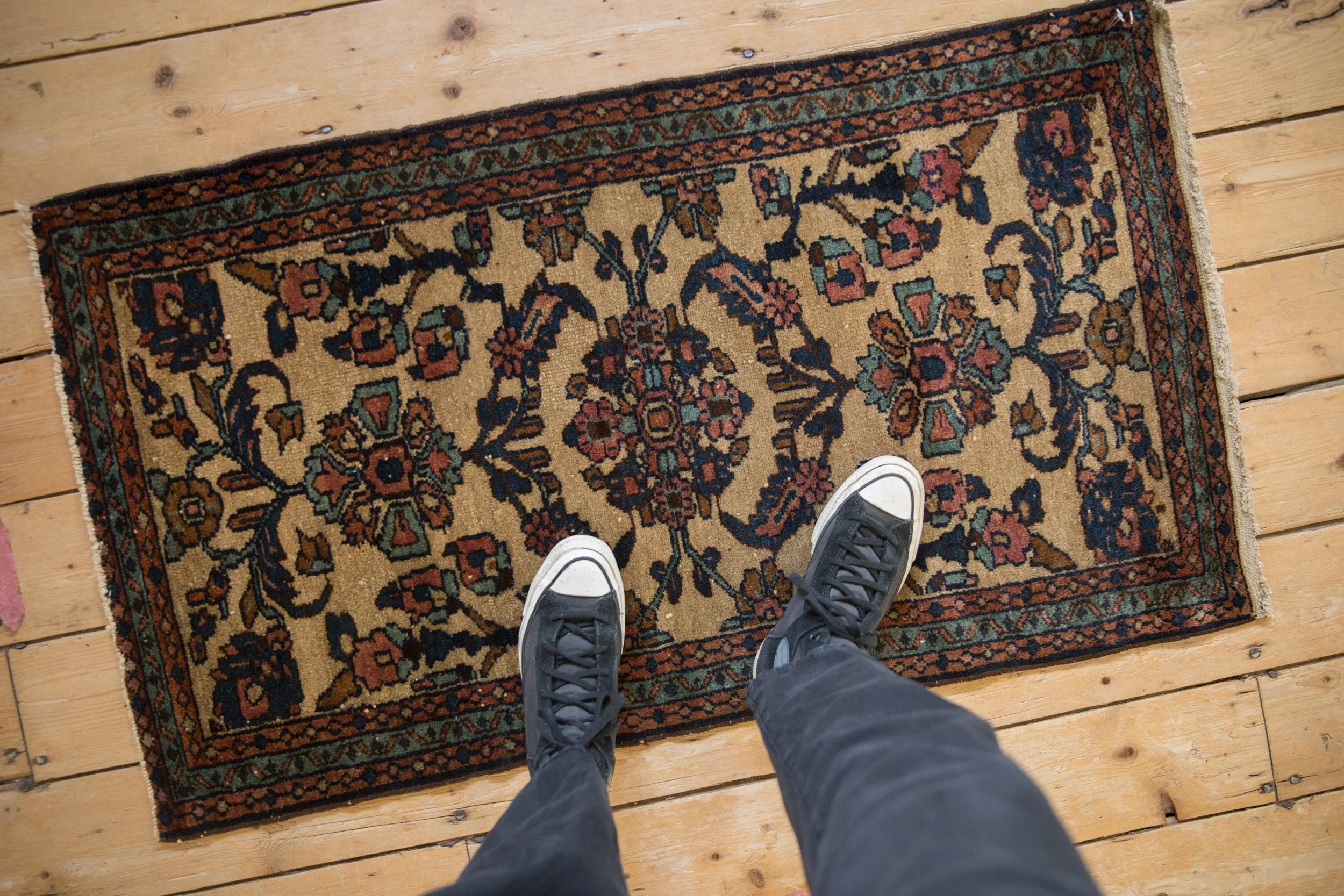 2x4 Vintage Fine Mehriban Rug Runner - Image 2