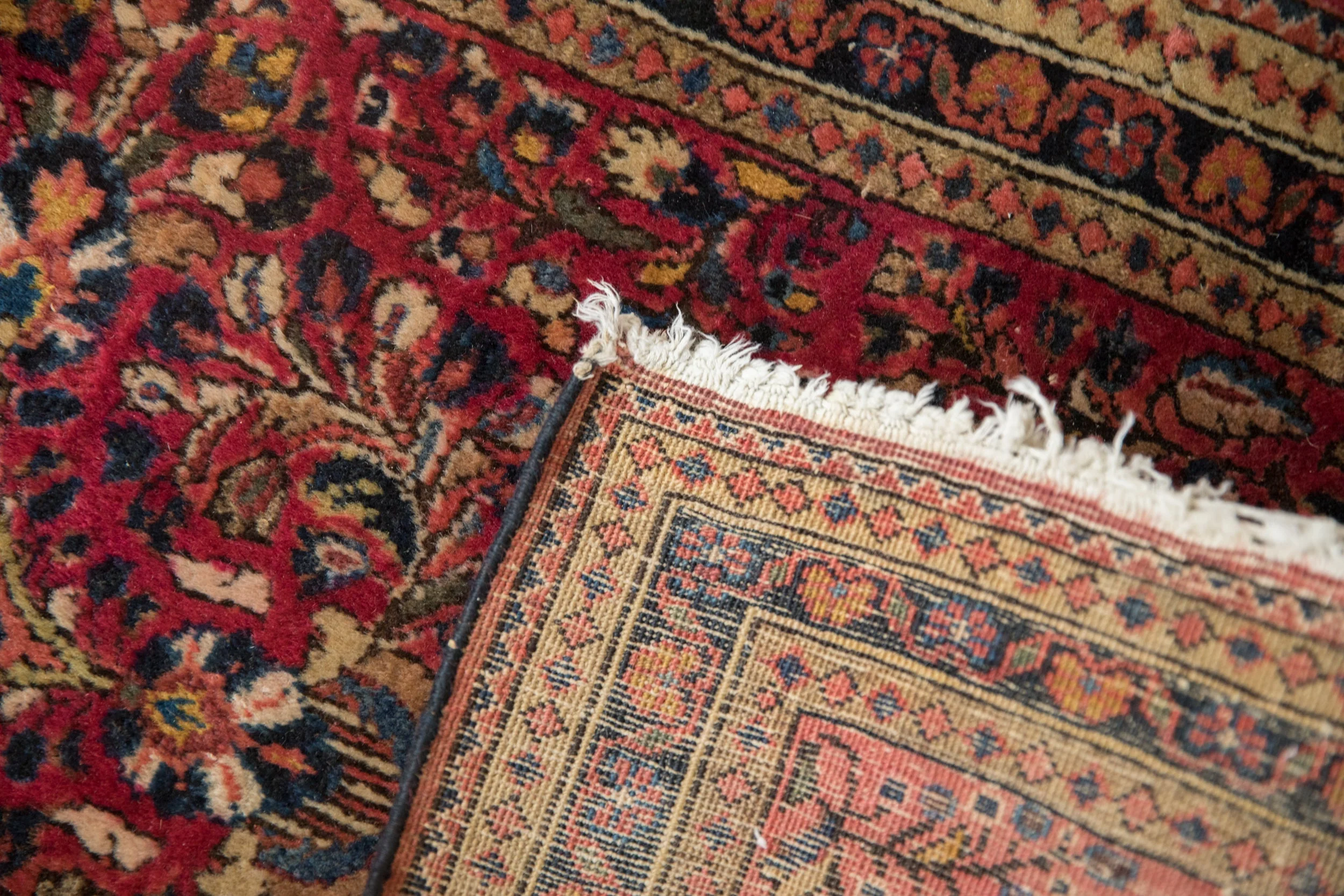 2x4 Vintage German Sarouk Rug Runner - Image 9
