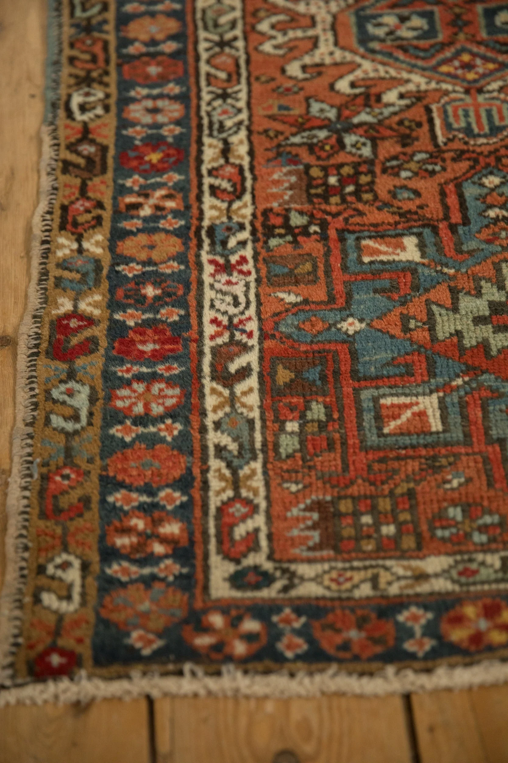 2x4 Vintage Karaja Rug Runner - Image 5