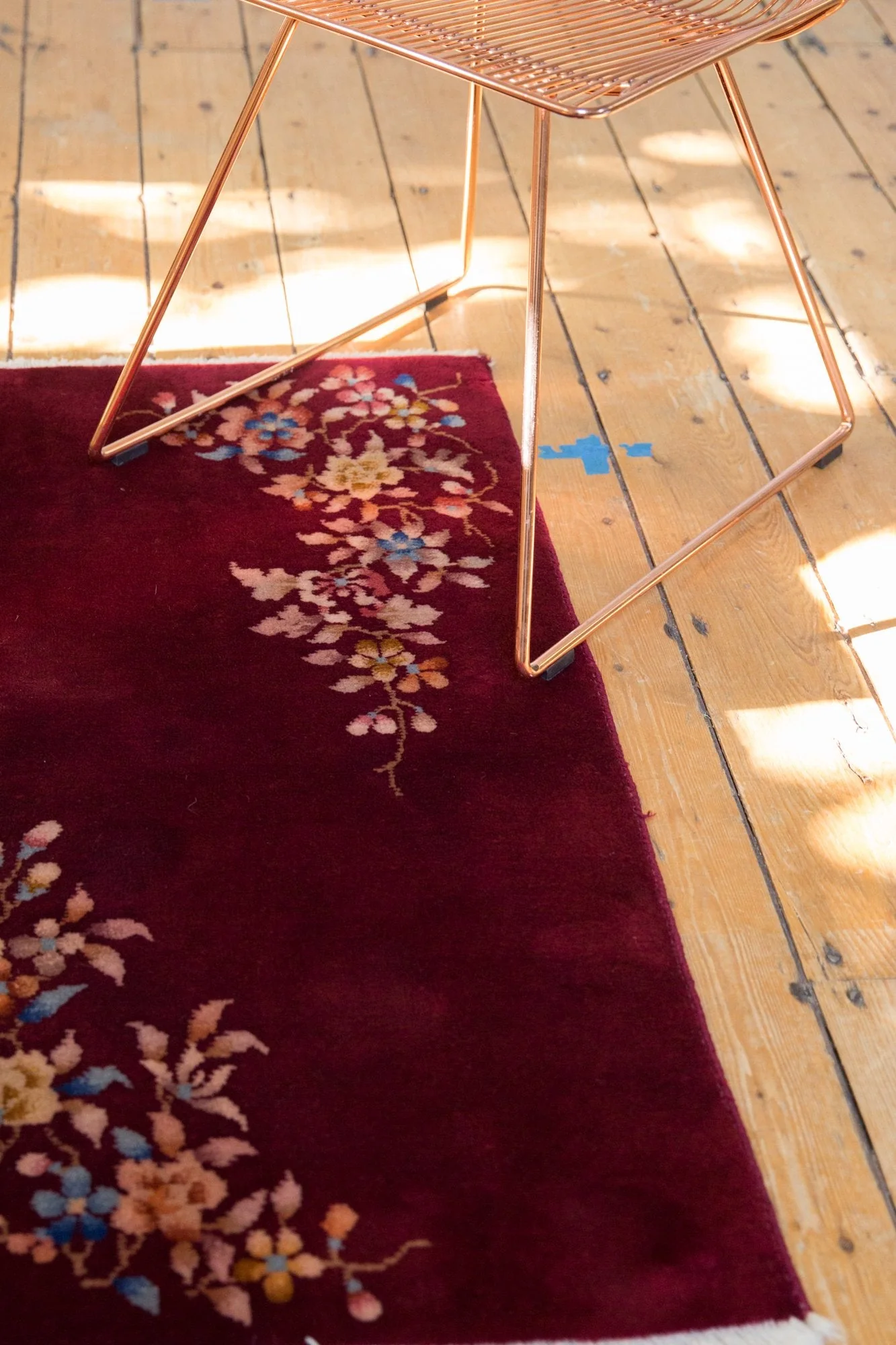 2x4 Vintage Nichols Art Deco Rug Runner - Image 3