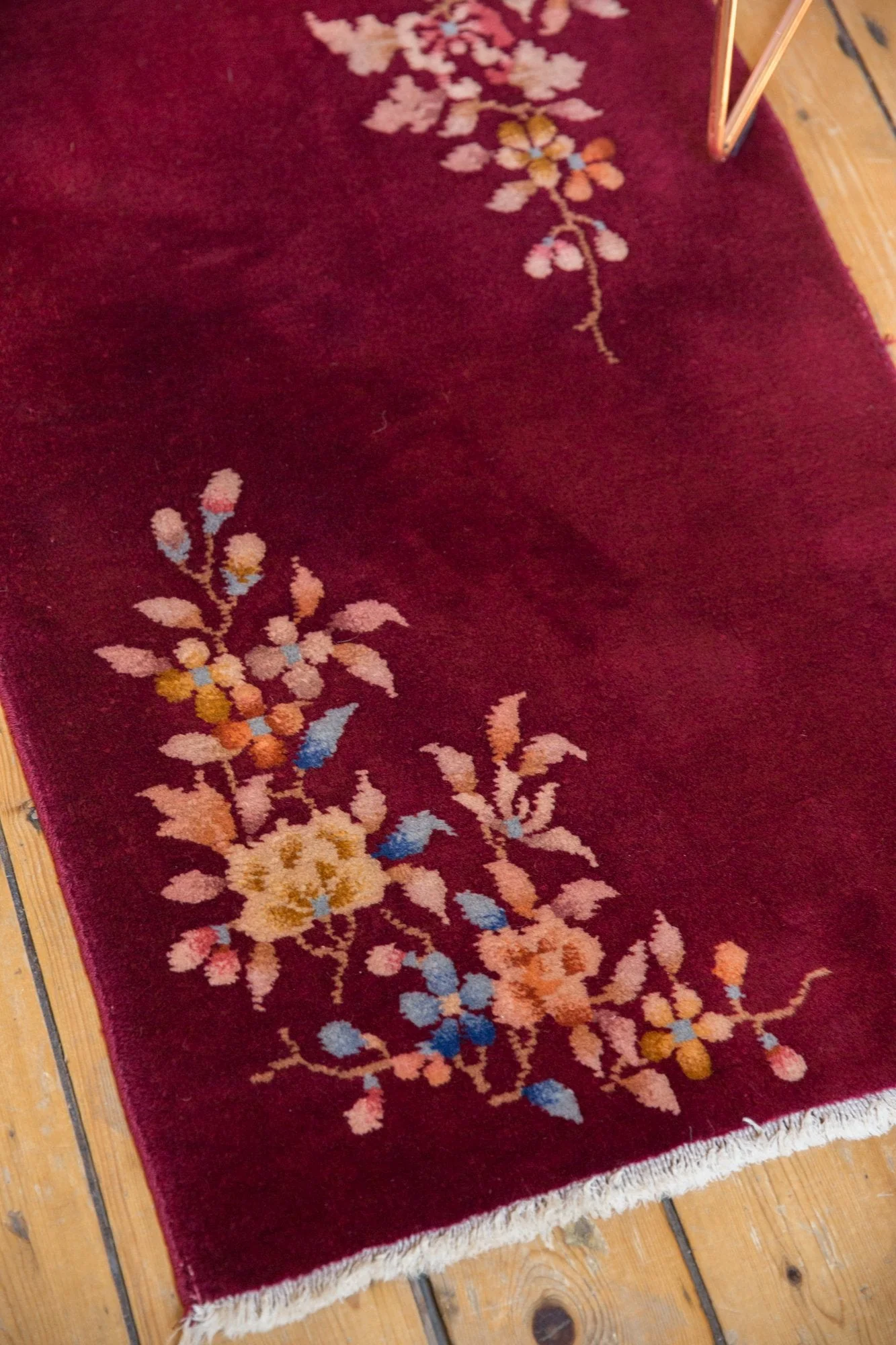 2x4 Vintage Nichols Art Deco Rug Runner - Image 5