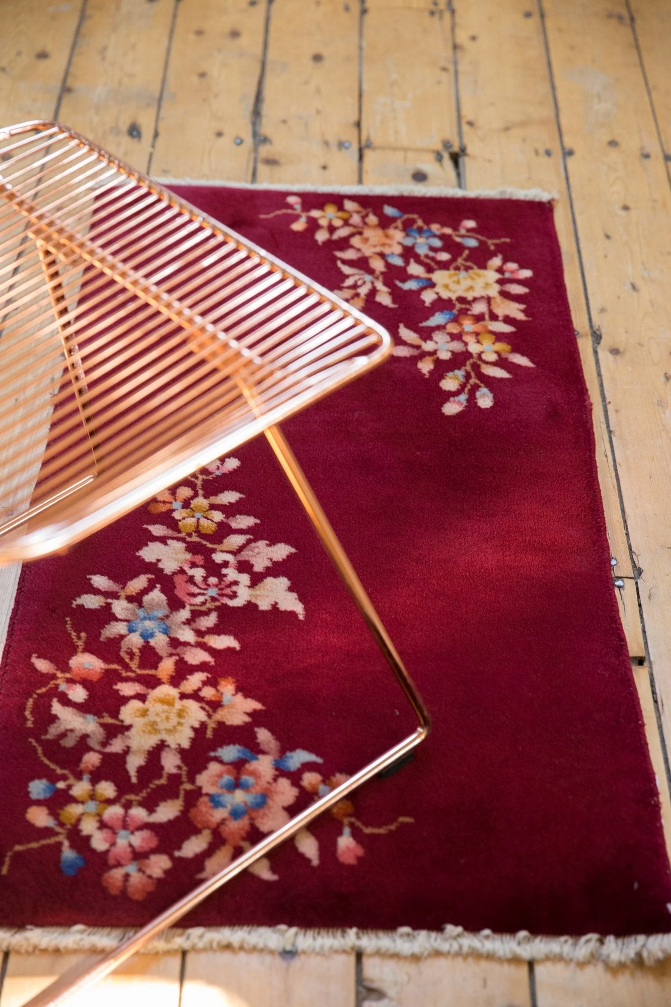 2x4 Vintage Nichols Art Deco Rug Runner - Image 6