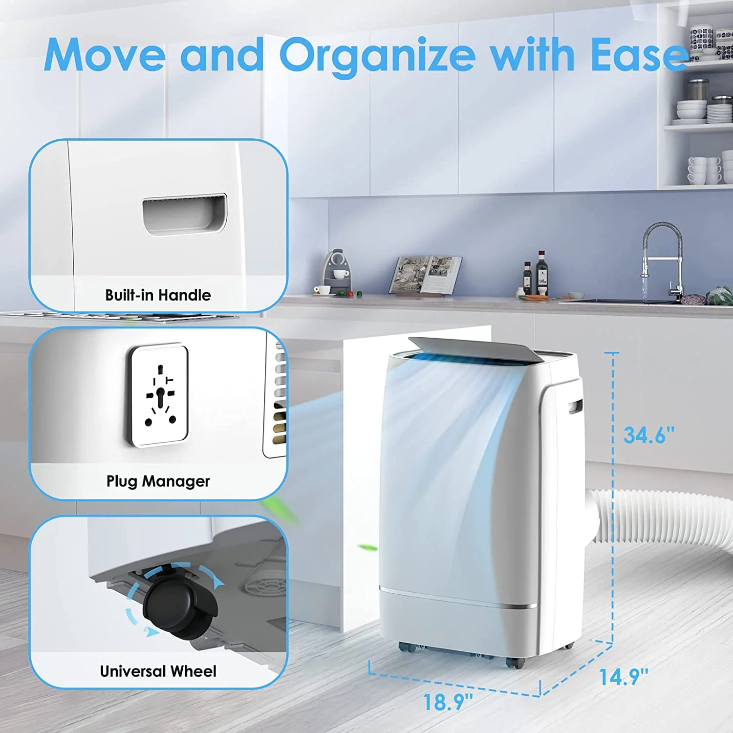 3-1 Portable Air Conditioner A4215 - Image 12