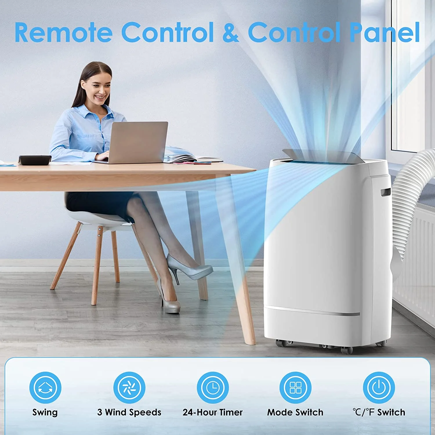 3-1 Portable Air Conditioner A4215 - Image 14