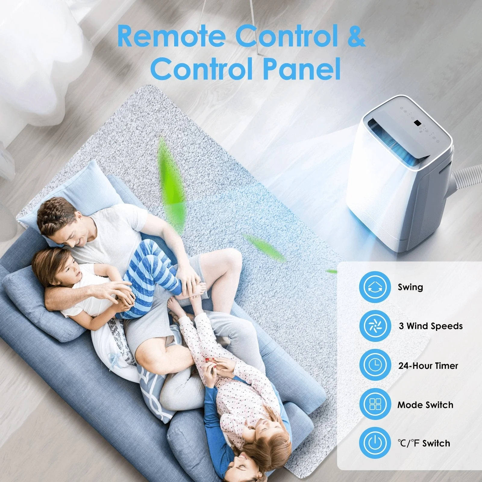 3-1 Portable Air Conditioner A4215 - Image 7