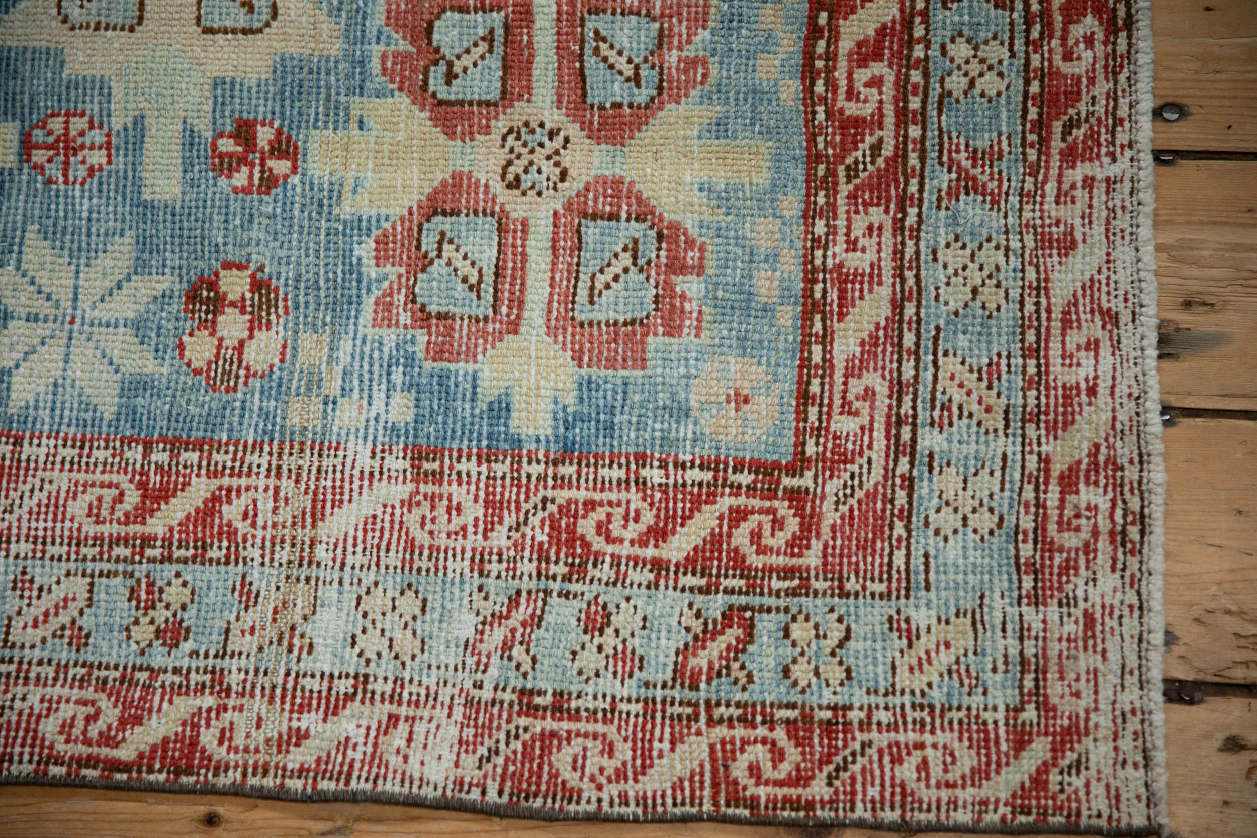 3.5x10.5 Antique Distressed Northwest Persian Rug Runner - Image 4