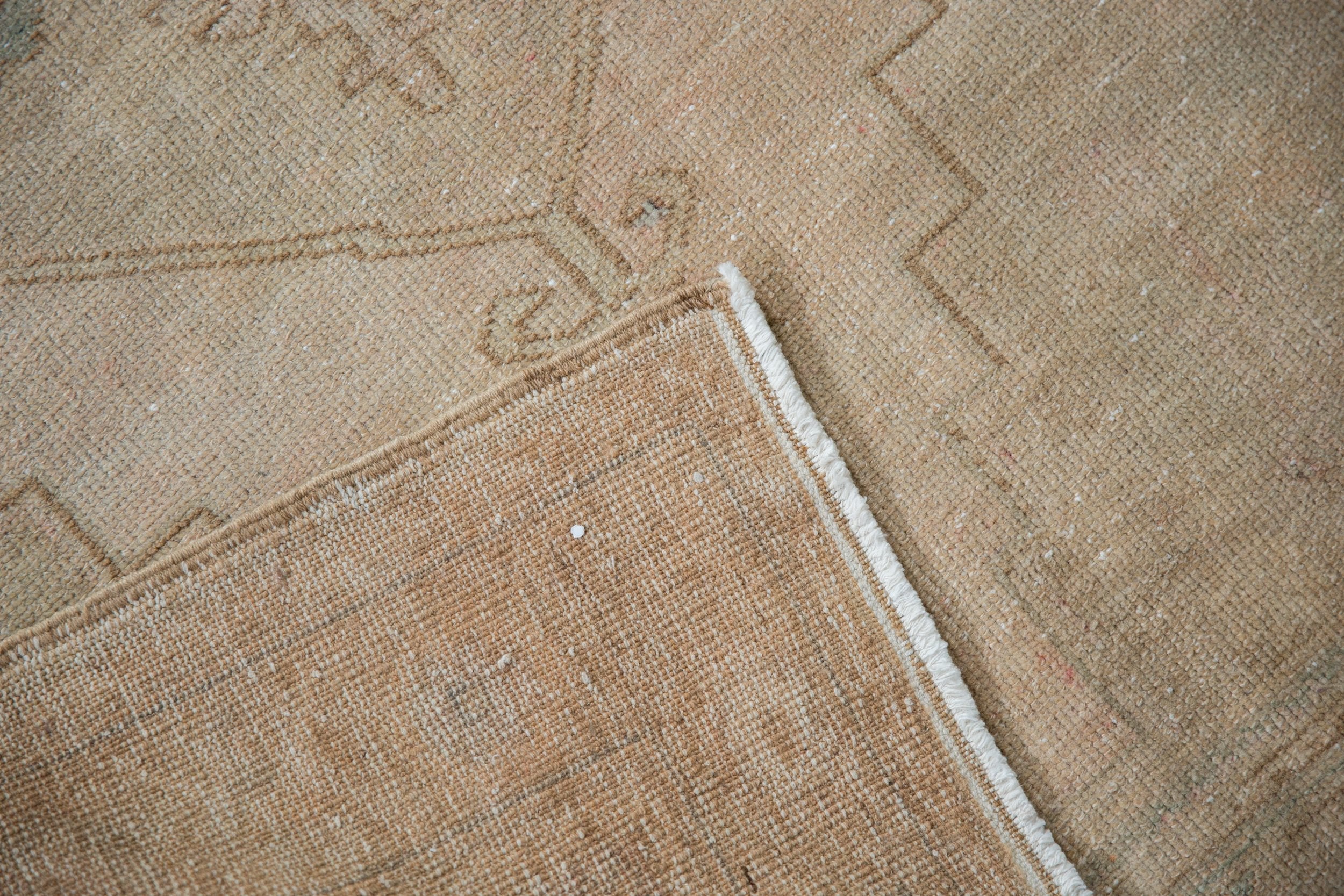 3.5x10.5 Vintage Distressed Oushak Rug Runner - Image 10