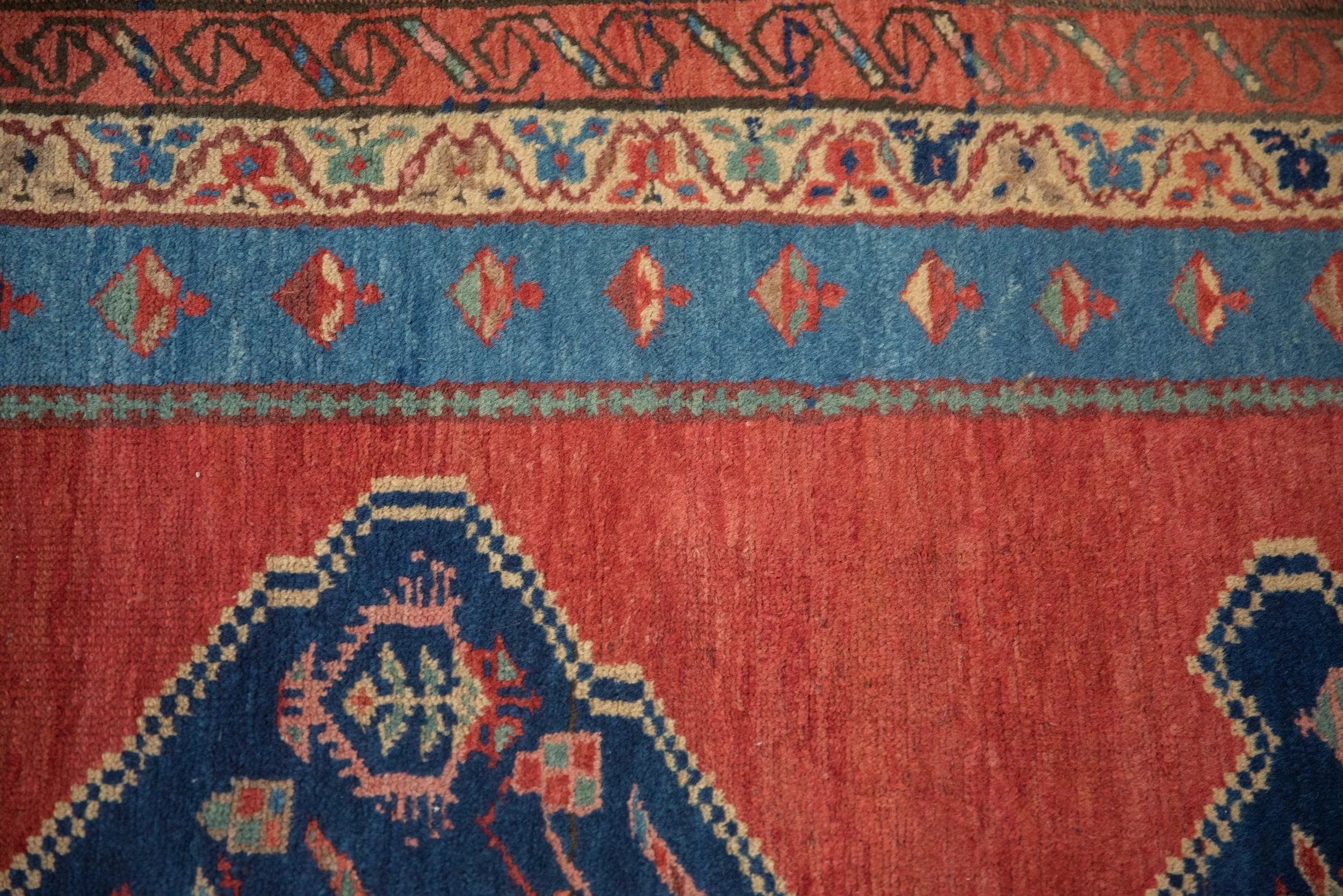 3.5x10 Antique Bakshaish Rug Runner - Image 13