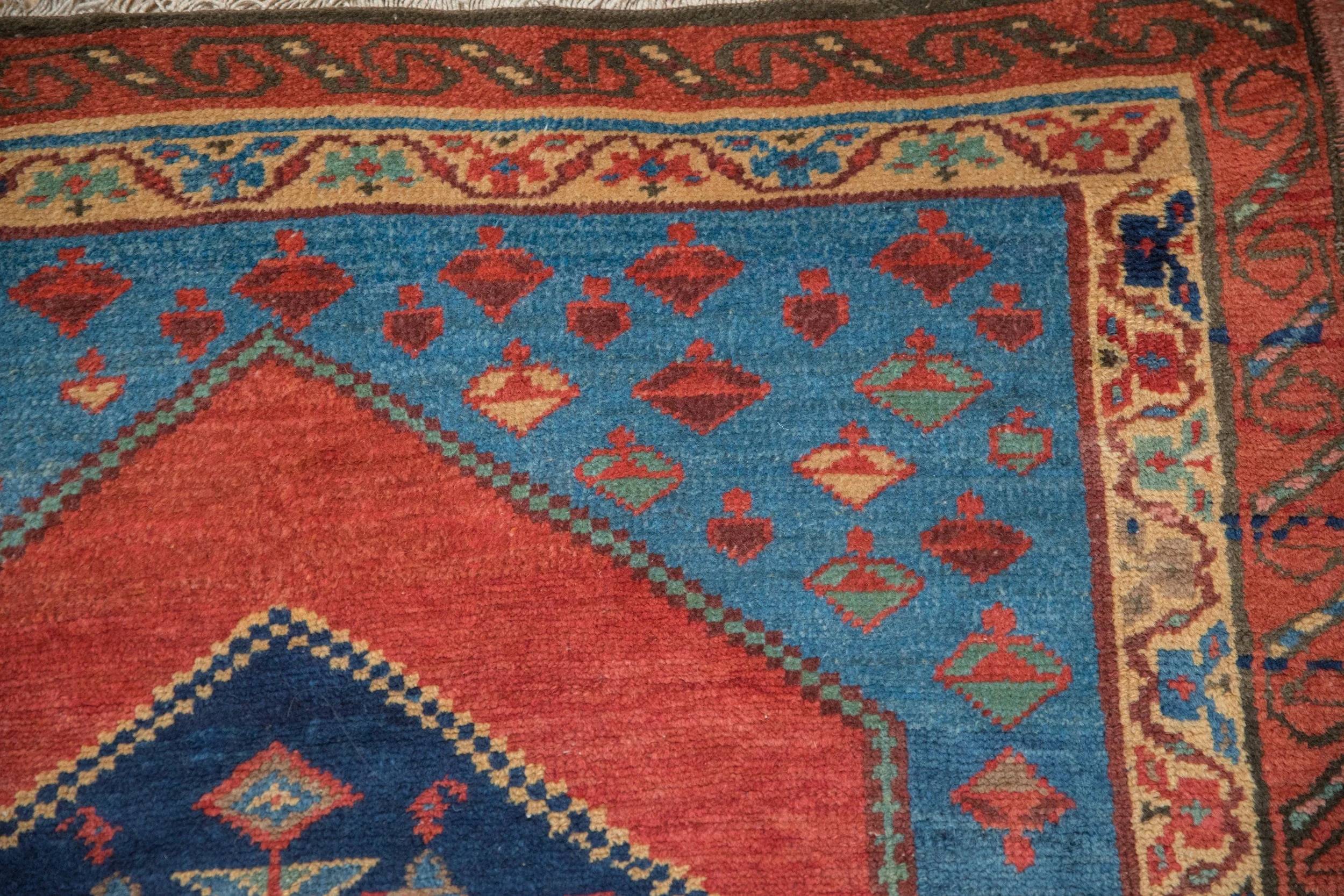 3.5x10 Antique Bakshaish Rug Runner - Image 3