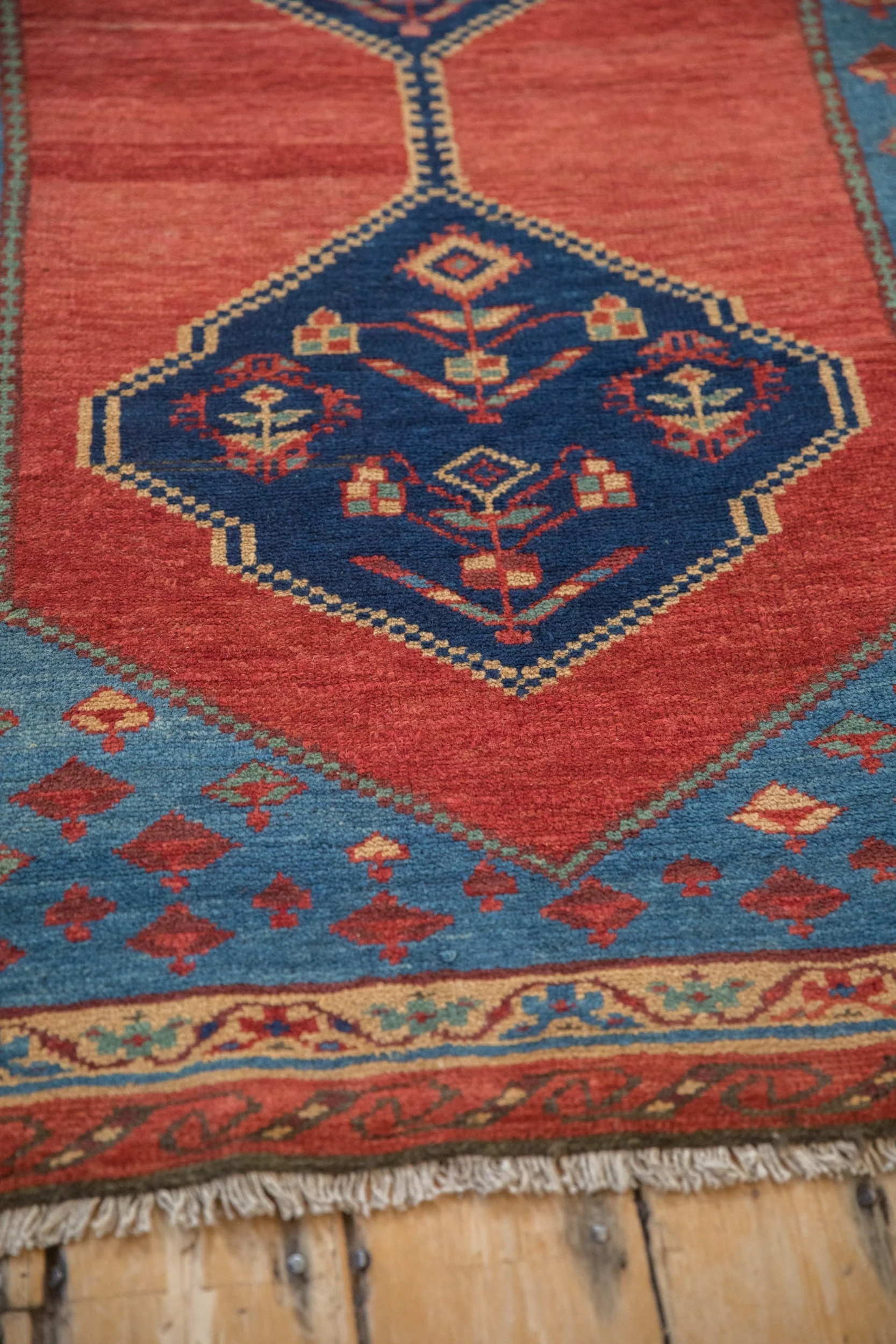 3.5x10 Antique Bakshaish Rug Runner - Image 9