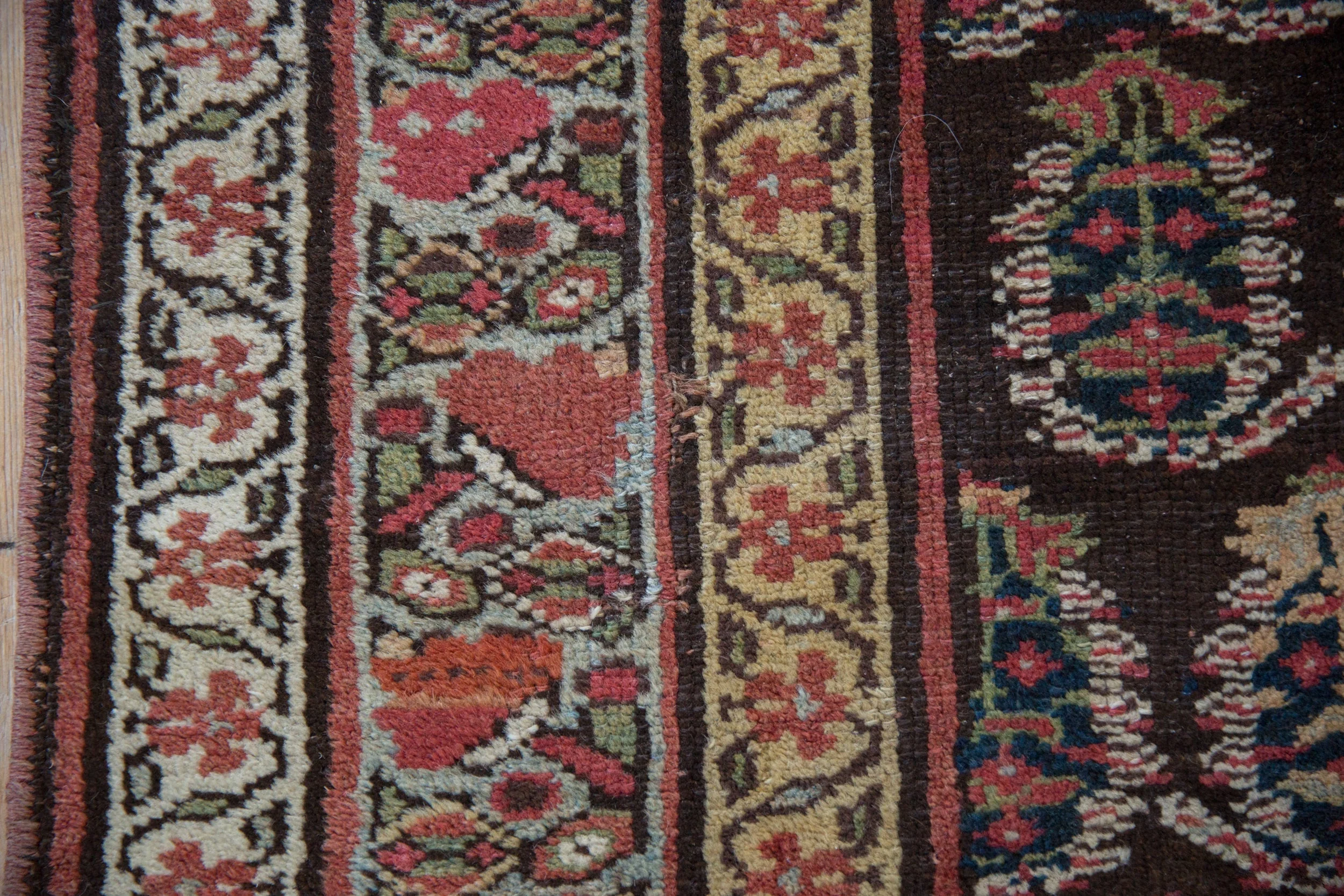 3.5x10 Antique Kurdish Rug Runner - Image 10