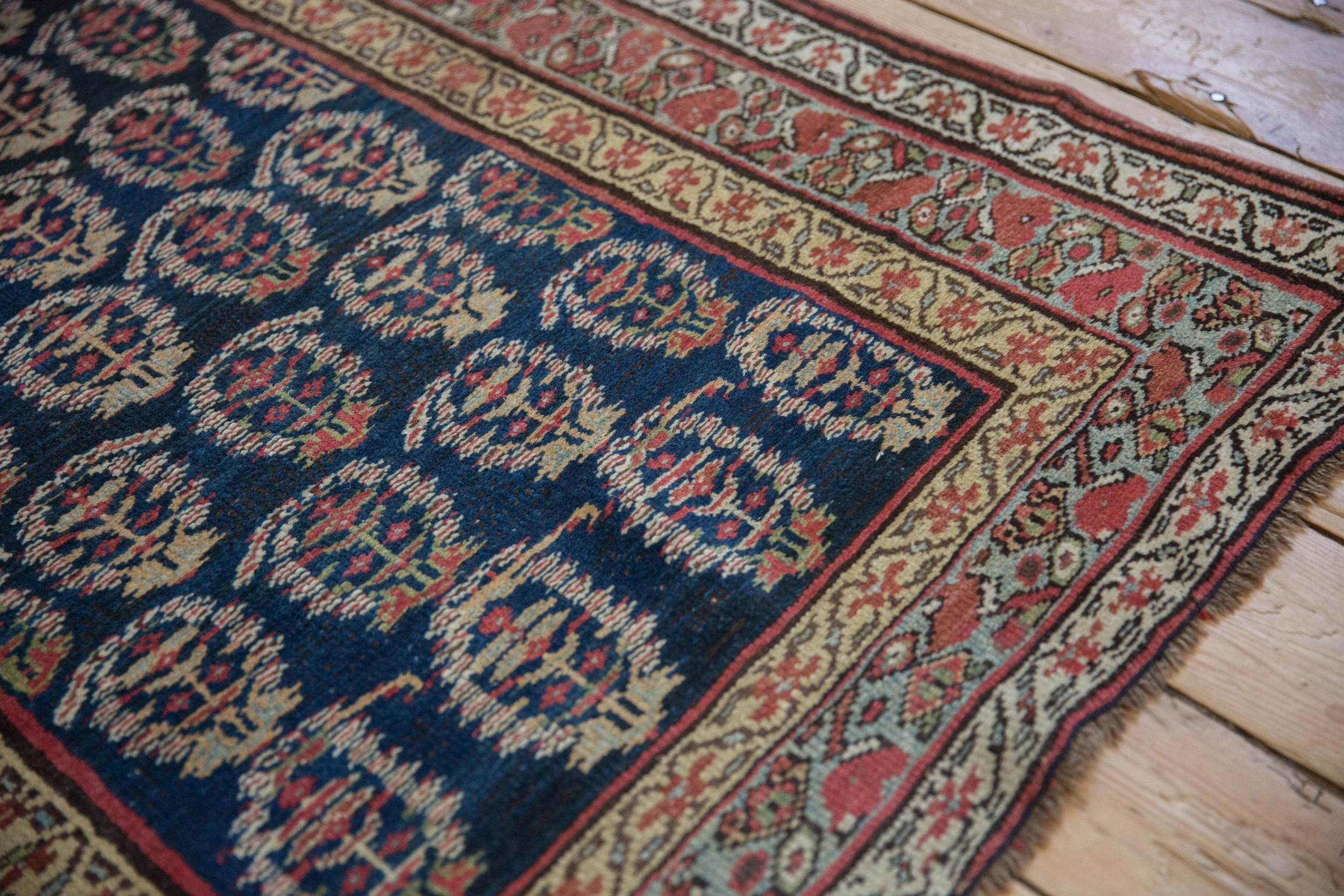 3.5x10 Antique Kurdish Rug Runner - Image 5