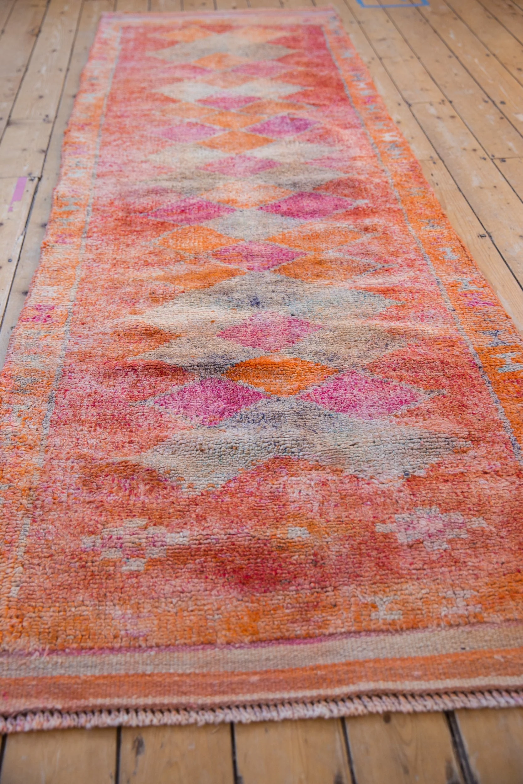 3.5x10 Vintage Distressed Kurd Rug Runner - Image 4