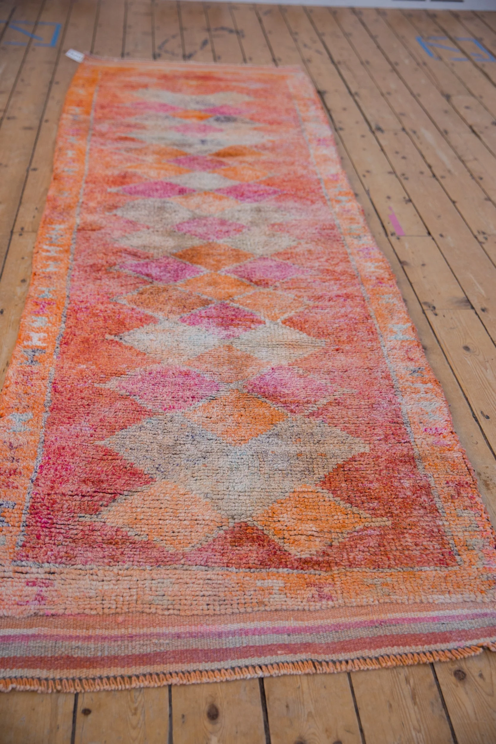 3.5x10 Vintage Distressed Kurd Rug Runner - Image 5
