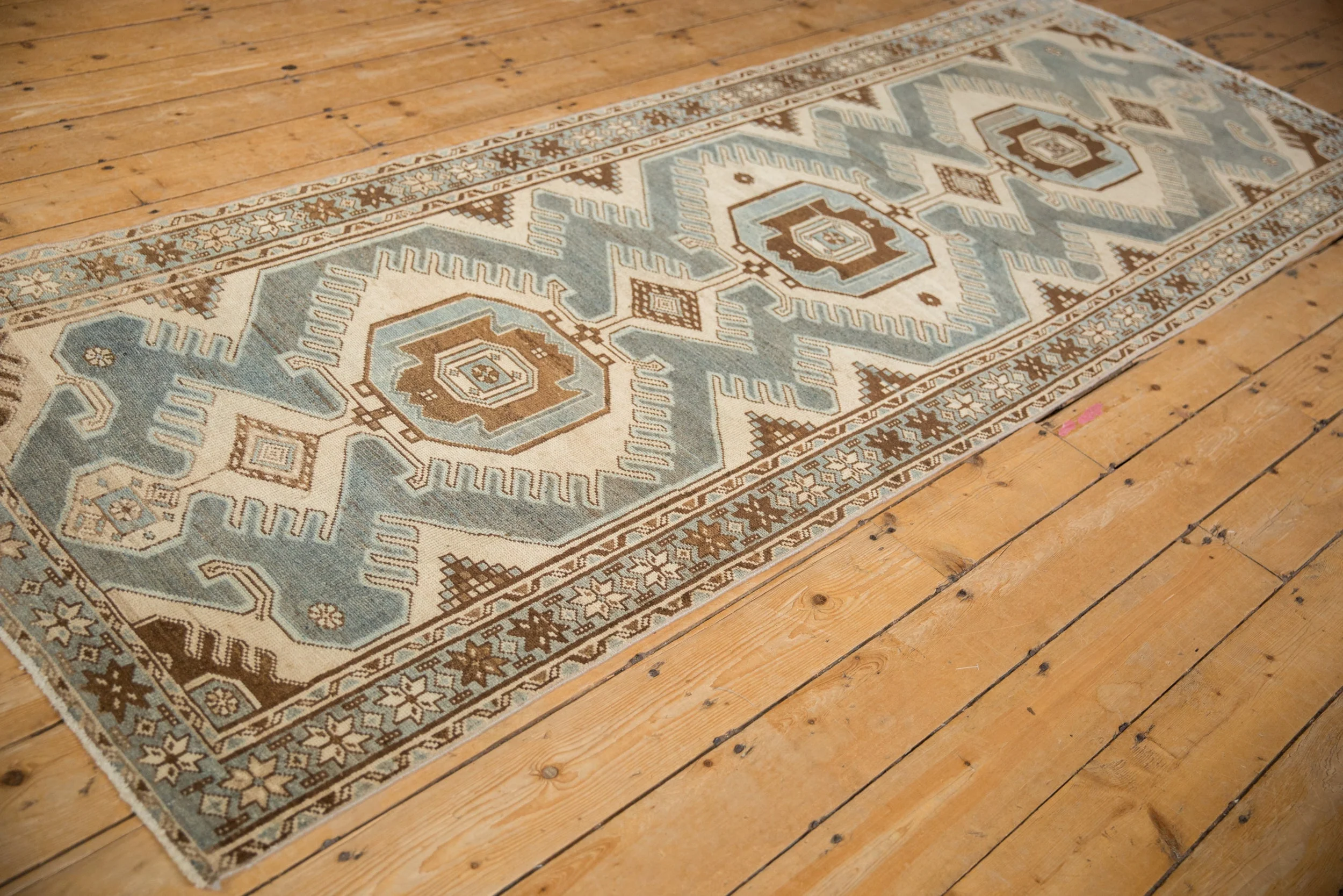 3.5x10 Vintage Distressed Malayer Rug Runner - Image 6