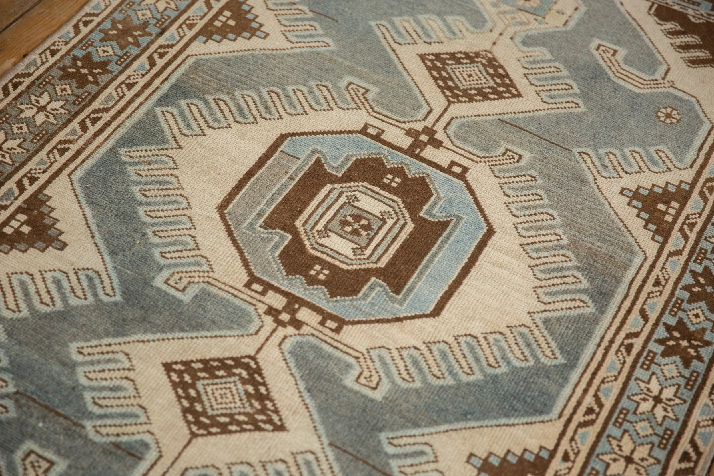 3.5x10 Vintage Distressed Malayer Rug Runner - Image 7