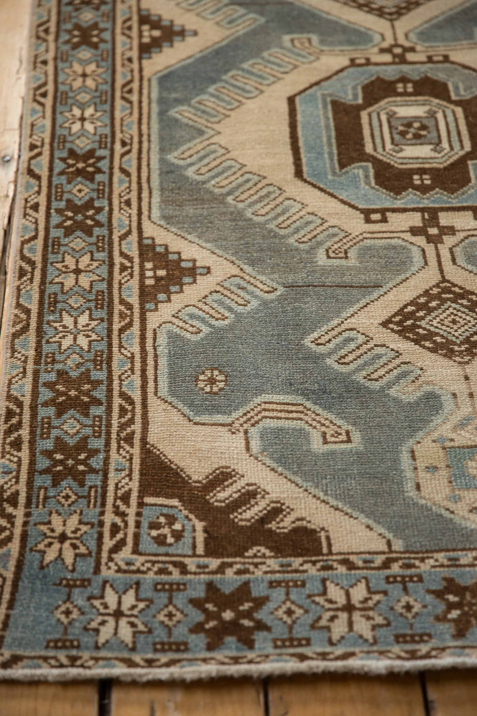 3.5x10 Vintage Distressed Malayer Rug Runner - Image 9