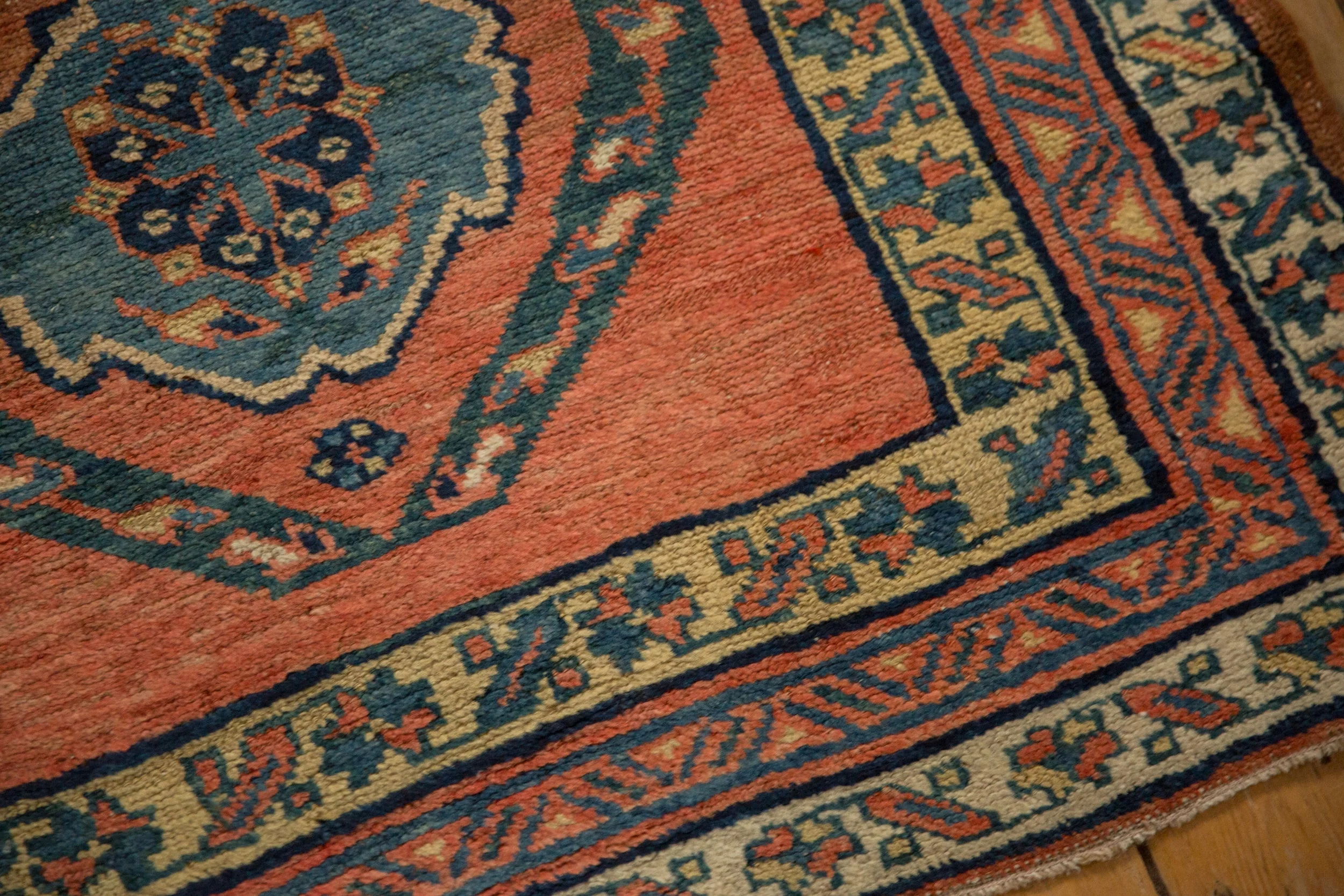 3.5x11.5 Antique Northwest Persian Rug Runner - Image 10
