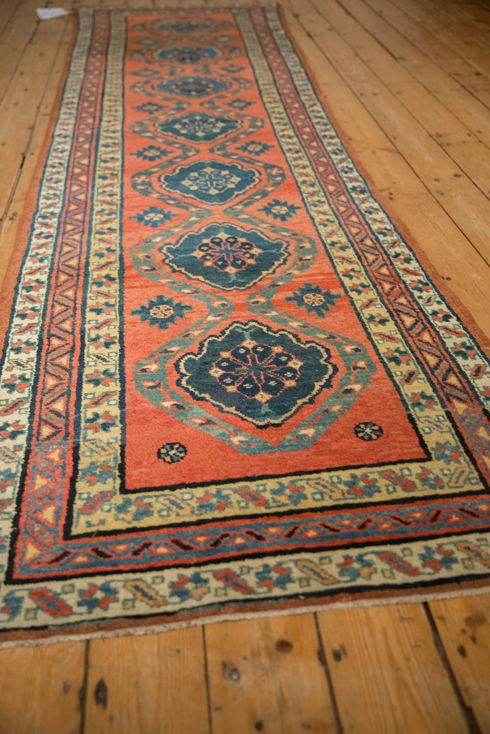 3.5x11.5 Antique Northwest Persian Rug Runner - Image 4