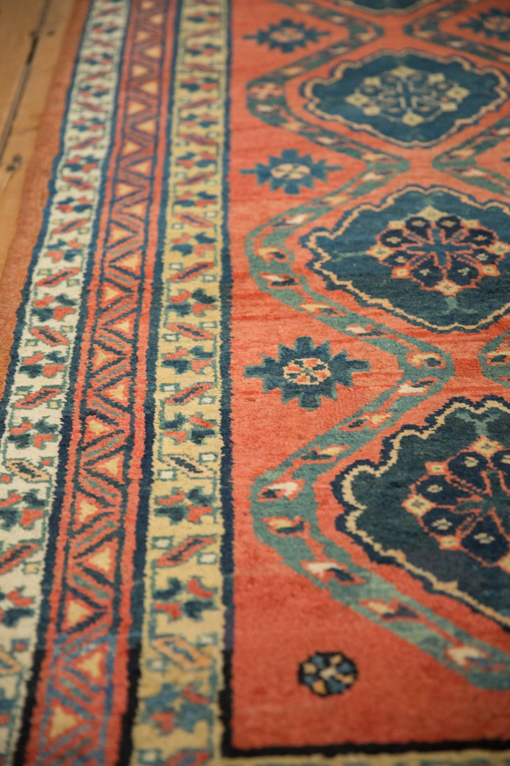 3.5x11.5 Antique Northwest Persian Rug Runner - Image 5