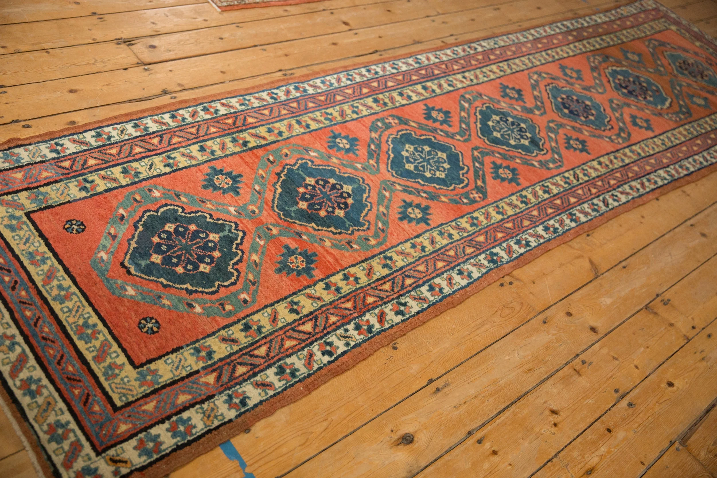 3.5x11.5 Antique Northwest Persian Rug Runner - Image 6