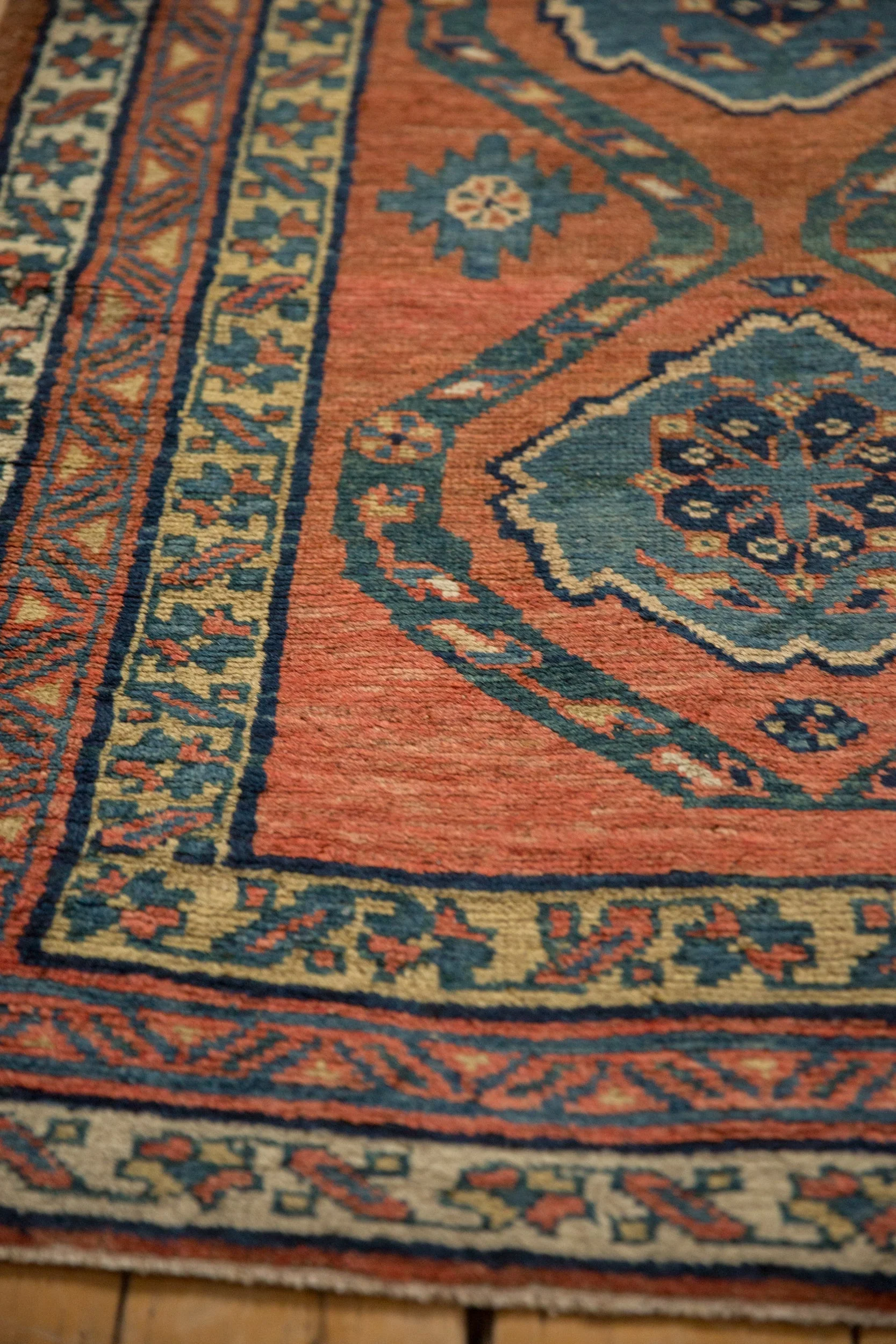 3.5x11.5 Antique Northwest Persian Rug Runner - Image 9